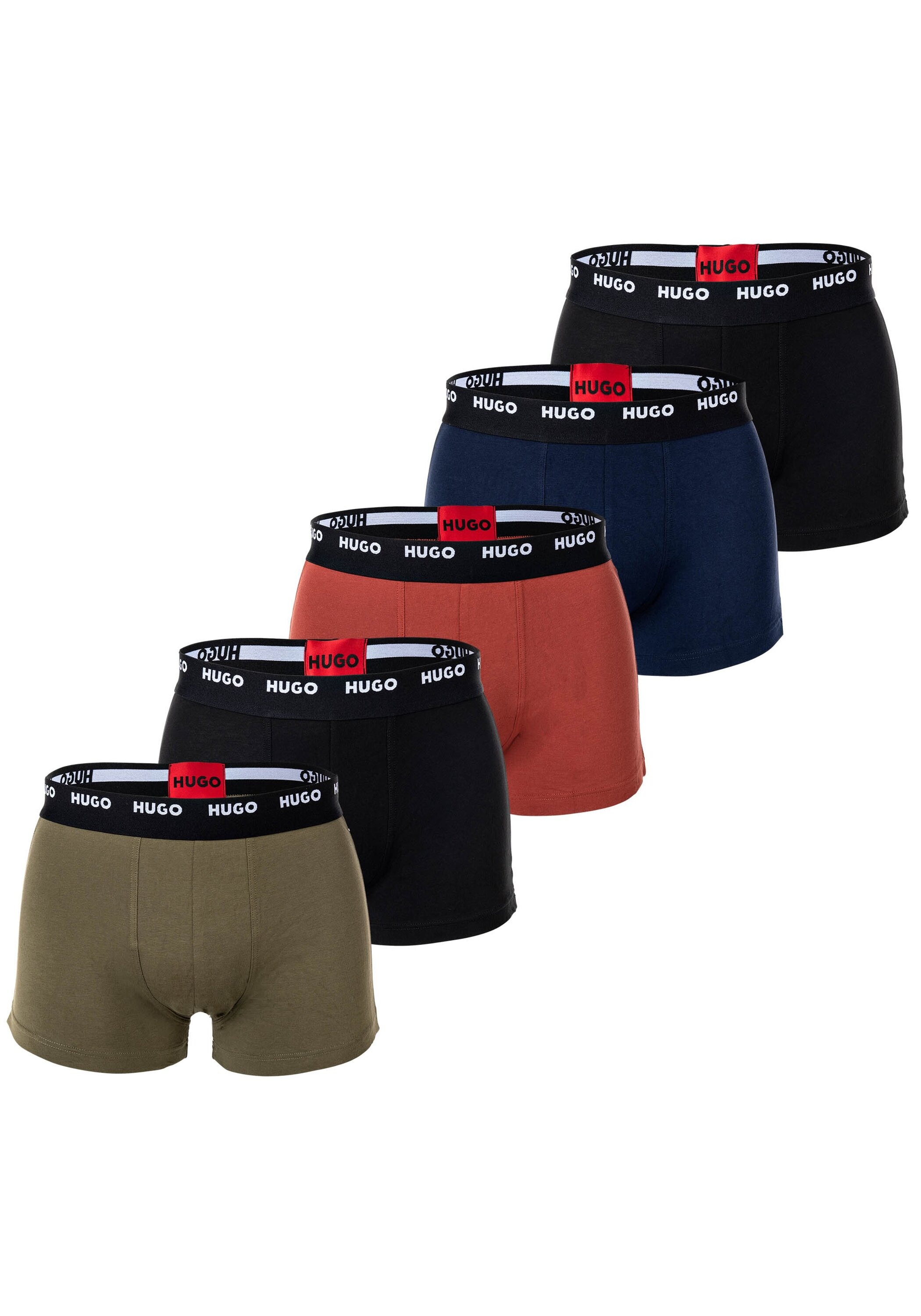 HUGO Boxershorts "Boxershort Trunks Five Pack 5er Pack" günstig online kaufen