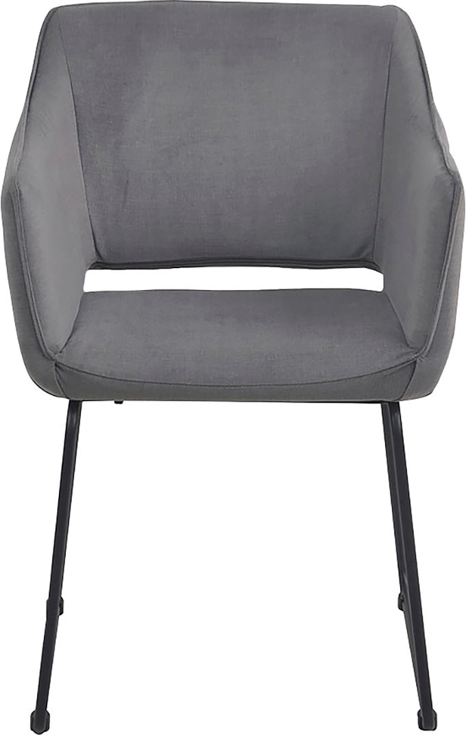 TOM TAILOR HOME Schalenstuhl "T-VELVET ARMCHAIR", (Set), 2 St., Samtstoff STC