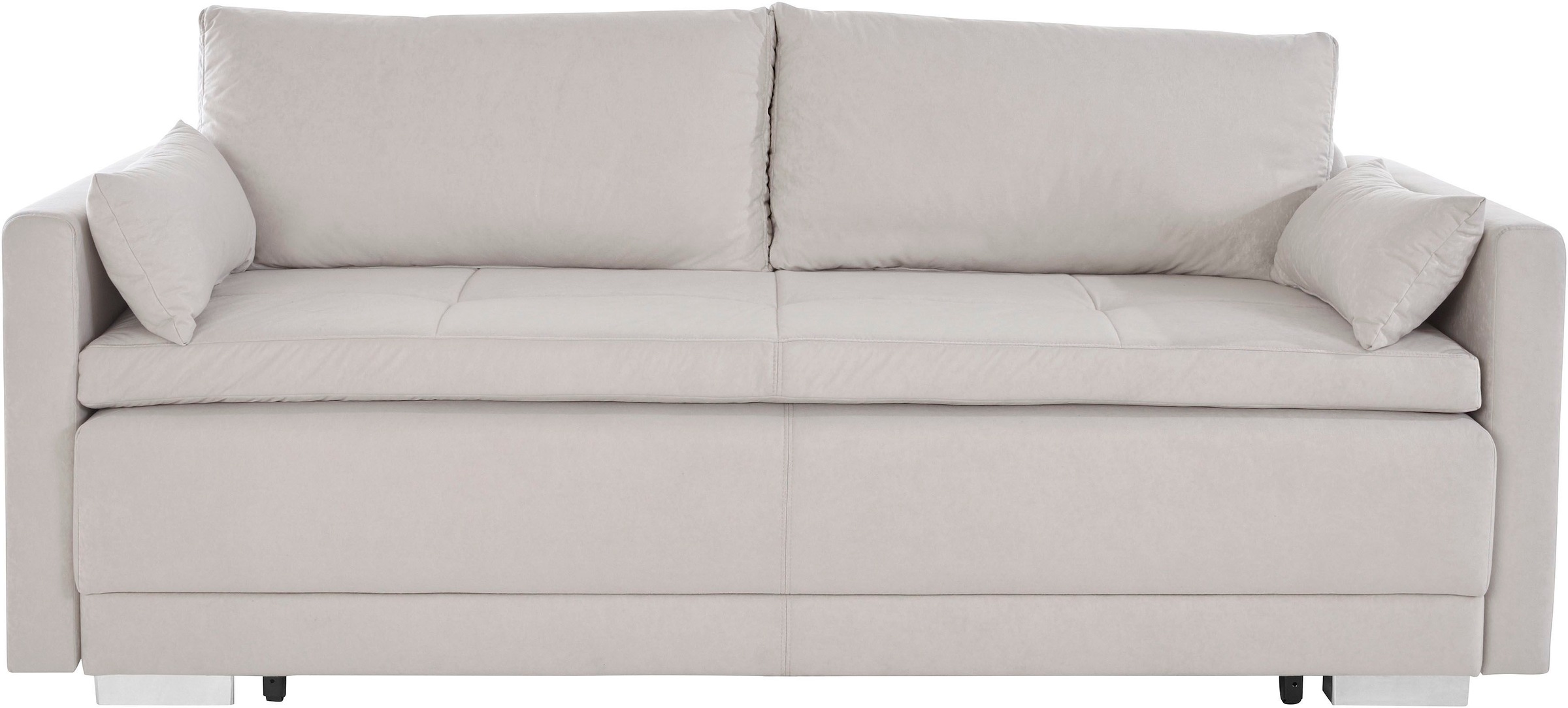 OTTO home Schlafsofa "Berlin" mit Boxspringaufbau, Bettfunktion & Bettkaste günstig online kaufen
