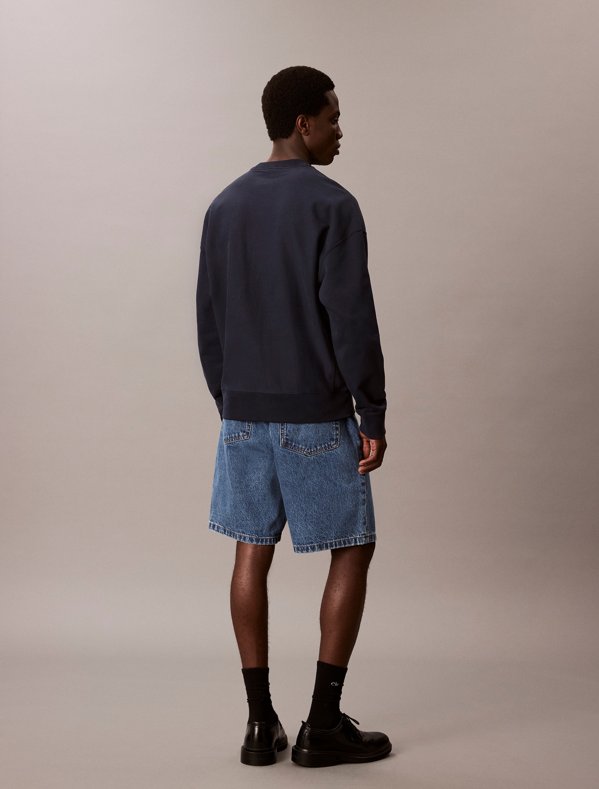 Calvin Klein Jeans Sweatshirt »PRMM TRRY MNGRM CN S«, Mit Rundhalsausschnitt