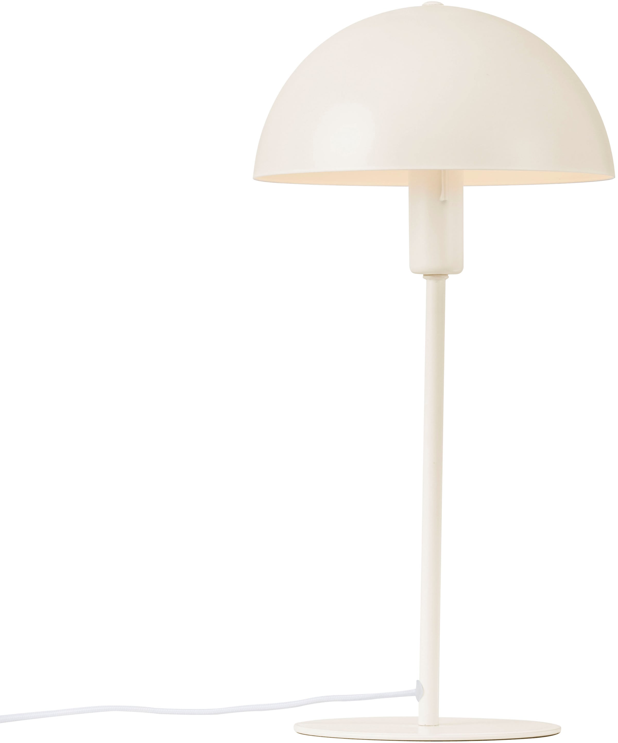 Nordlux Tischleuchte »Ellen 20«, Leuchtmittel E14 | ohne Leuchtmittel, Moderner, eleganter Stil, erzeugt ein weiches Lichtfeld, Kippschalter