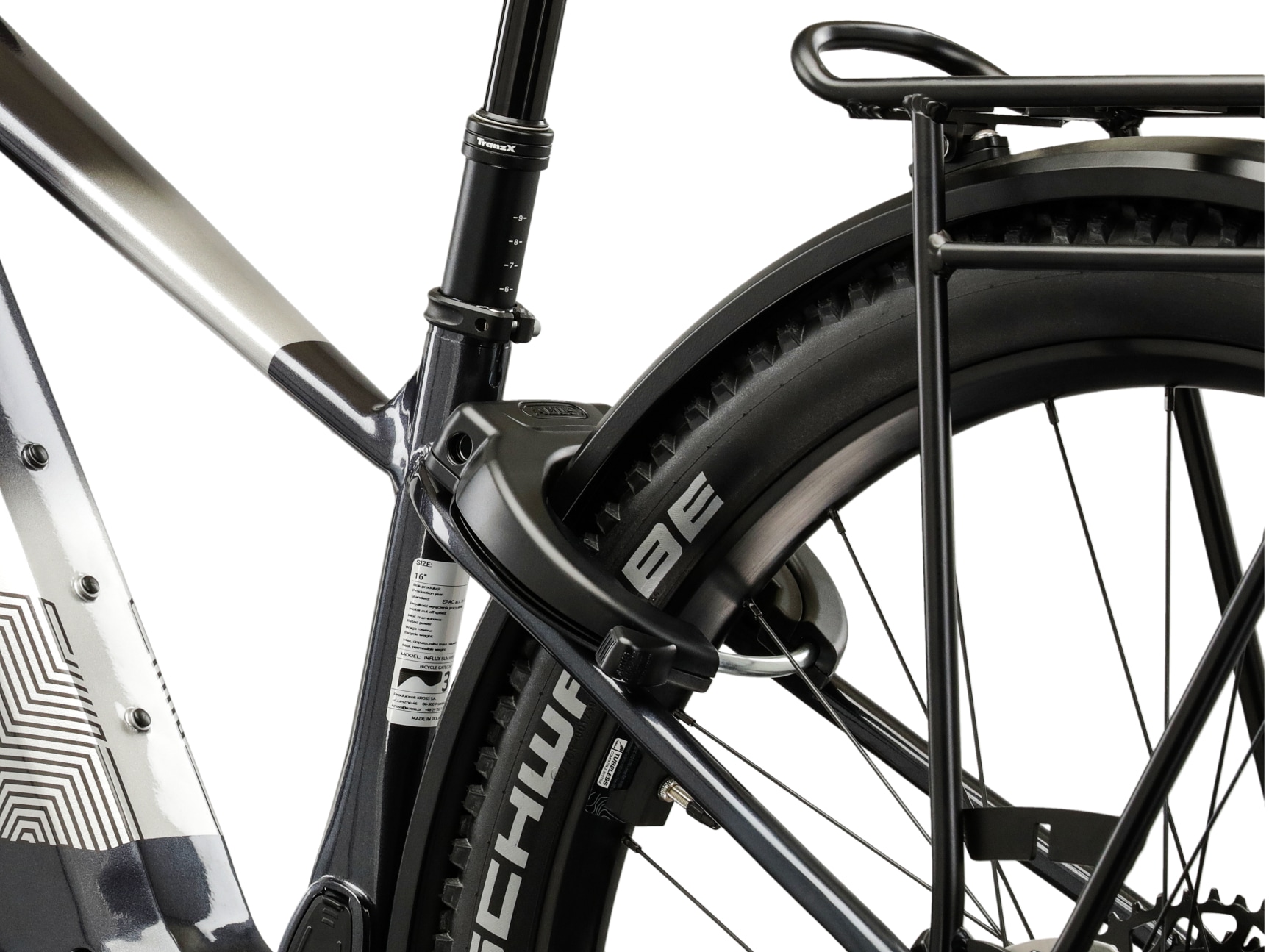 Kross »Influx Hybrid 6.0 21,3Ah / 800 Wh 29 Zoll schwarz 12 Gänge 2026« 12 Gang SRAM S1000 EAGLE AXS Schaltwerk Kettenschaltung Mittelmotor 250 W BOSCH PERFORMANCE LINE CX 36 V/250 W, Mittelmotor