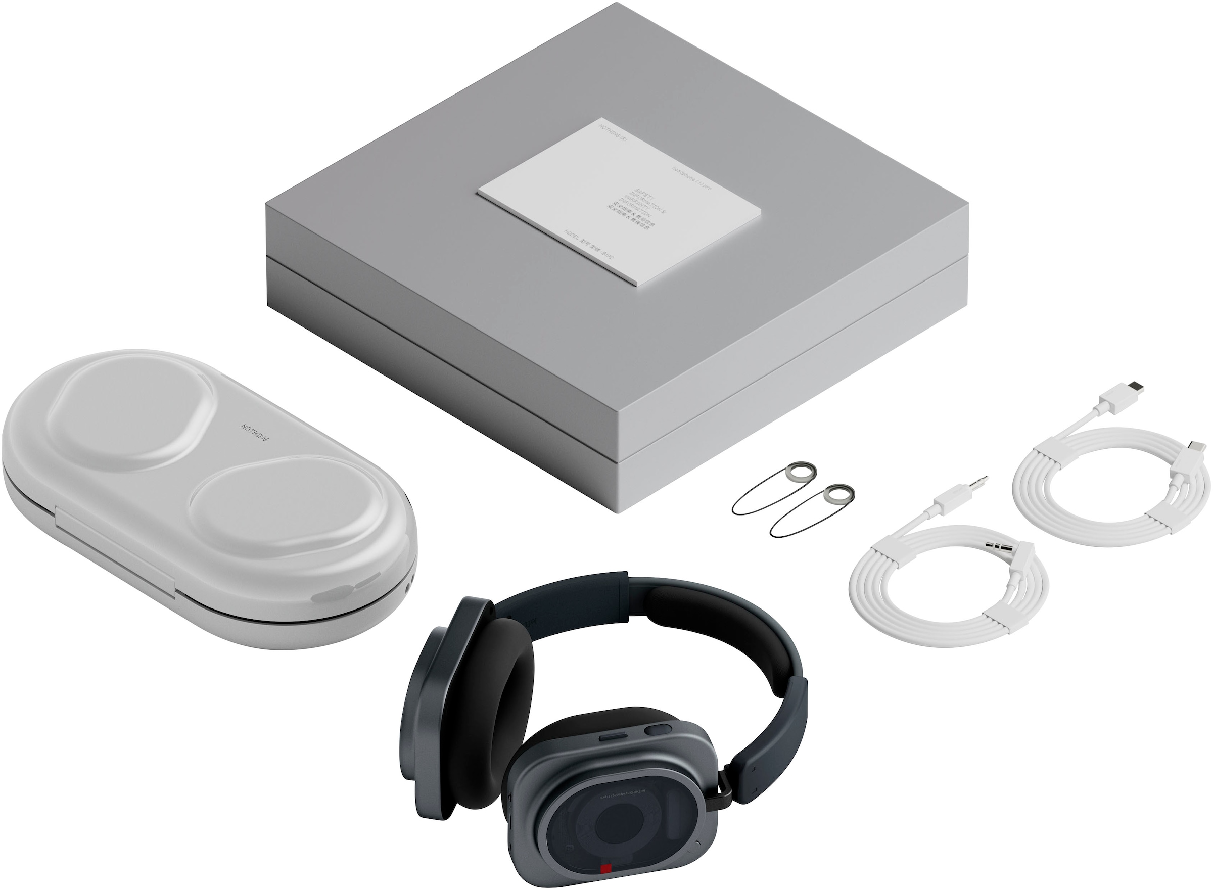 NOTHING Over-Ear-Kopfhörer »Headphone (1) Pro« Bluetooth Active Noise Cancelling (ANC)