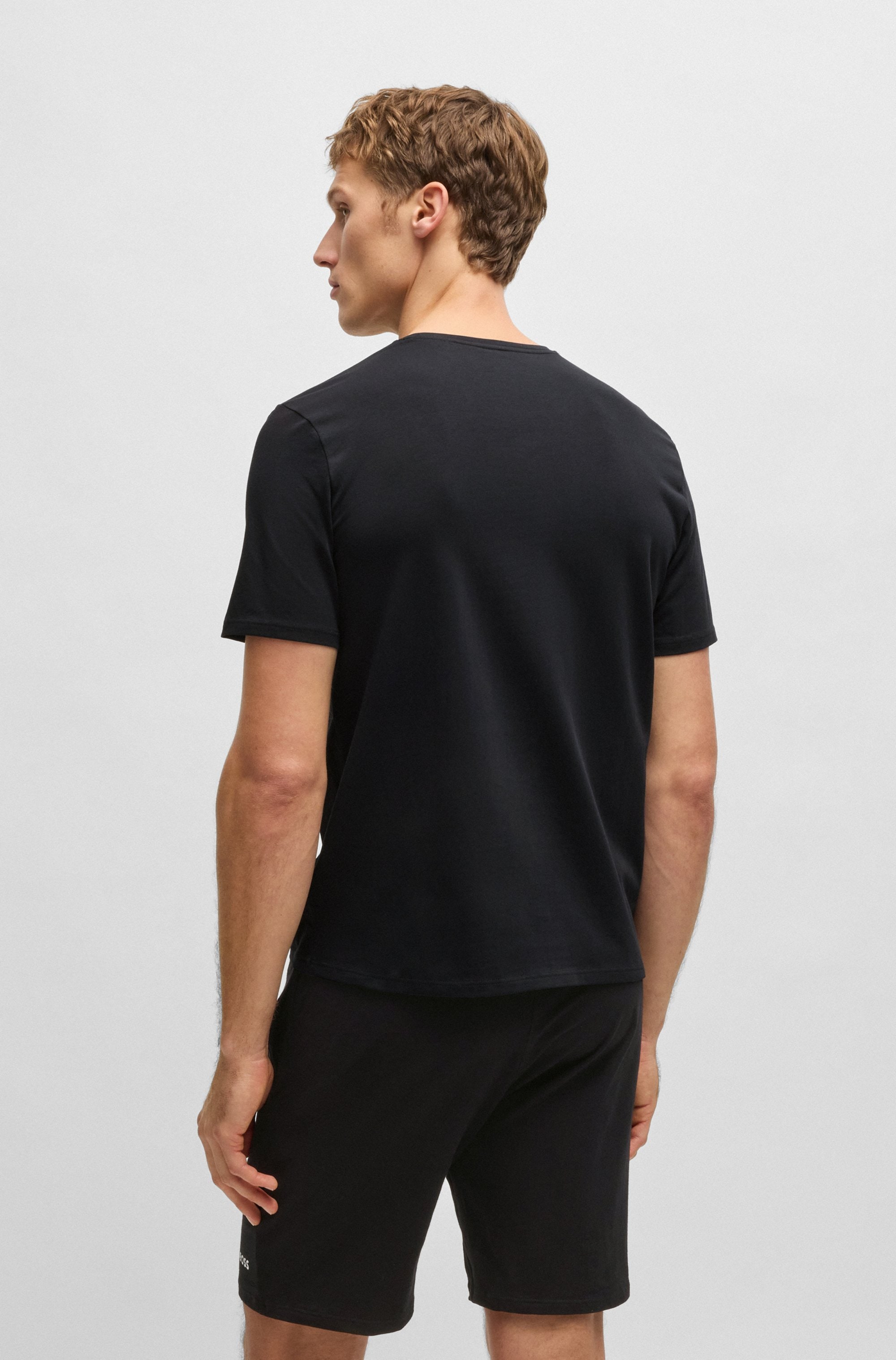 BOSS T-Shirt »Unique T-Shirt«, mit BOSS Logodruck