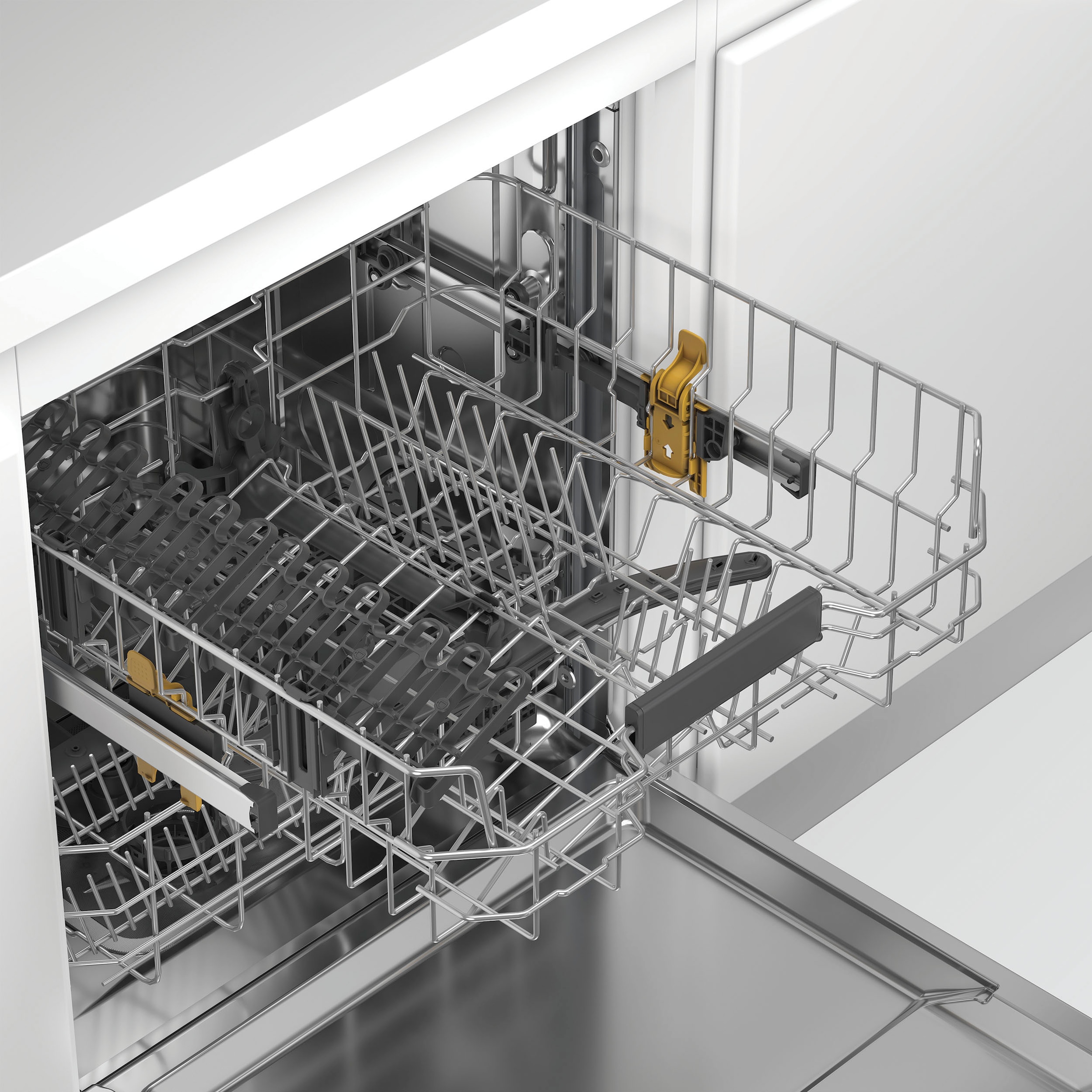 BAUKNECHT teilintegrierbarer Geschirrspüler »OBBC Ecostar2 5320« 8,9 l 14 tlg. Maßgedecke Glass Care – schonende Reinigung für empfindliche Gläser