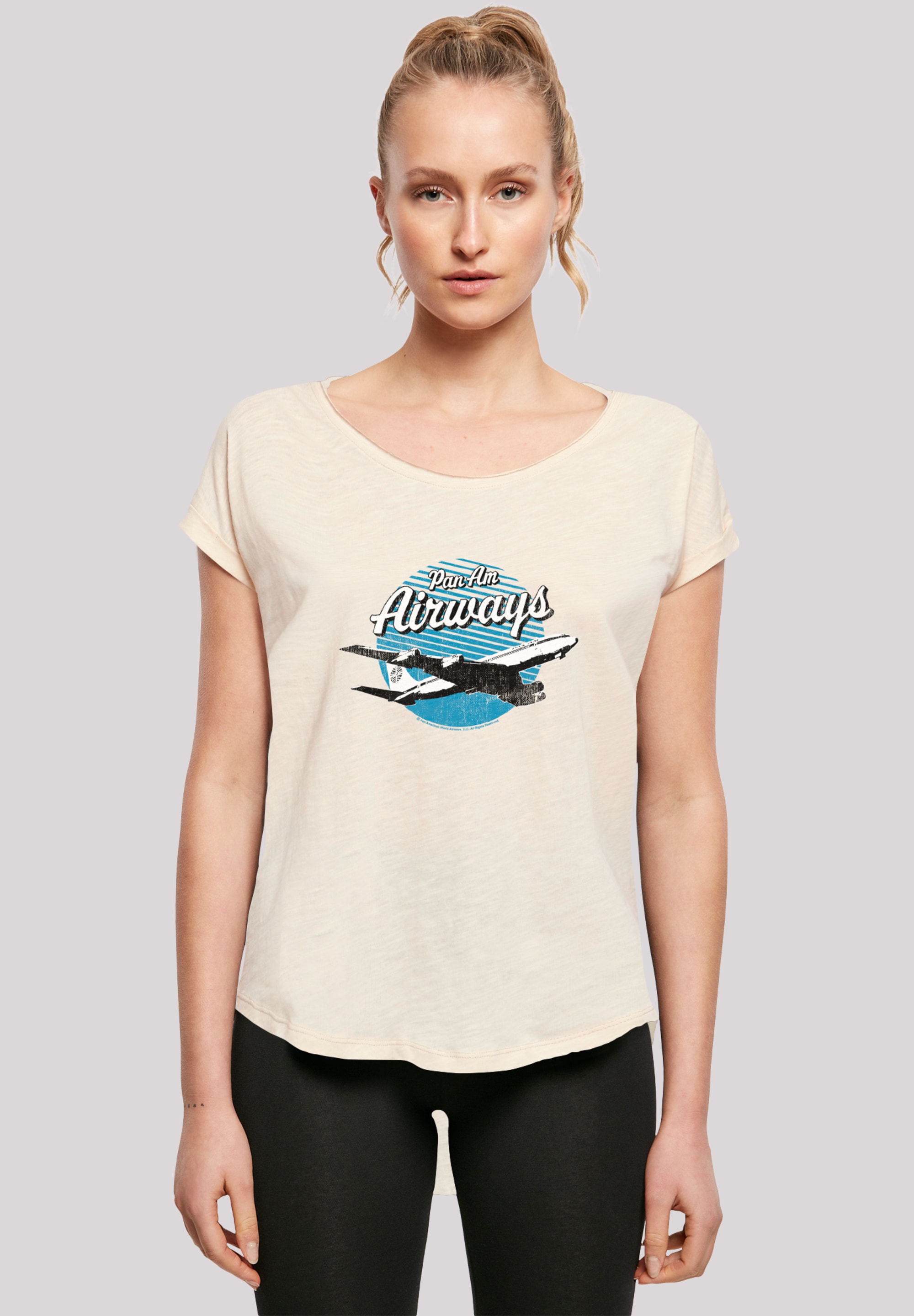 F4NT4STIC T-Shirt "Pan Am Airways Retro Plane Take Off", Premium Qualität günstig online kaufen