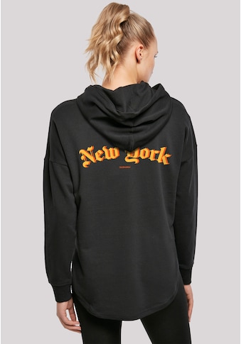 Kapuzenpullover »New York Orange OVERSIZE HOODIE«