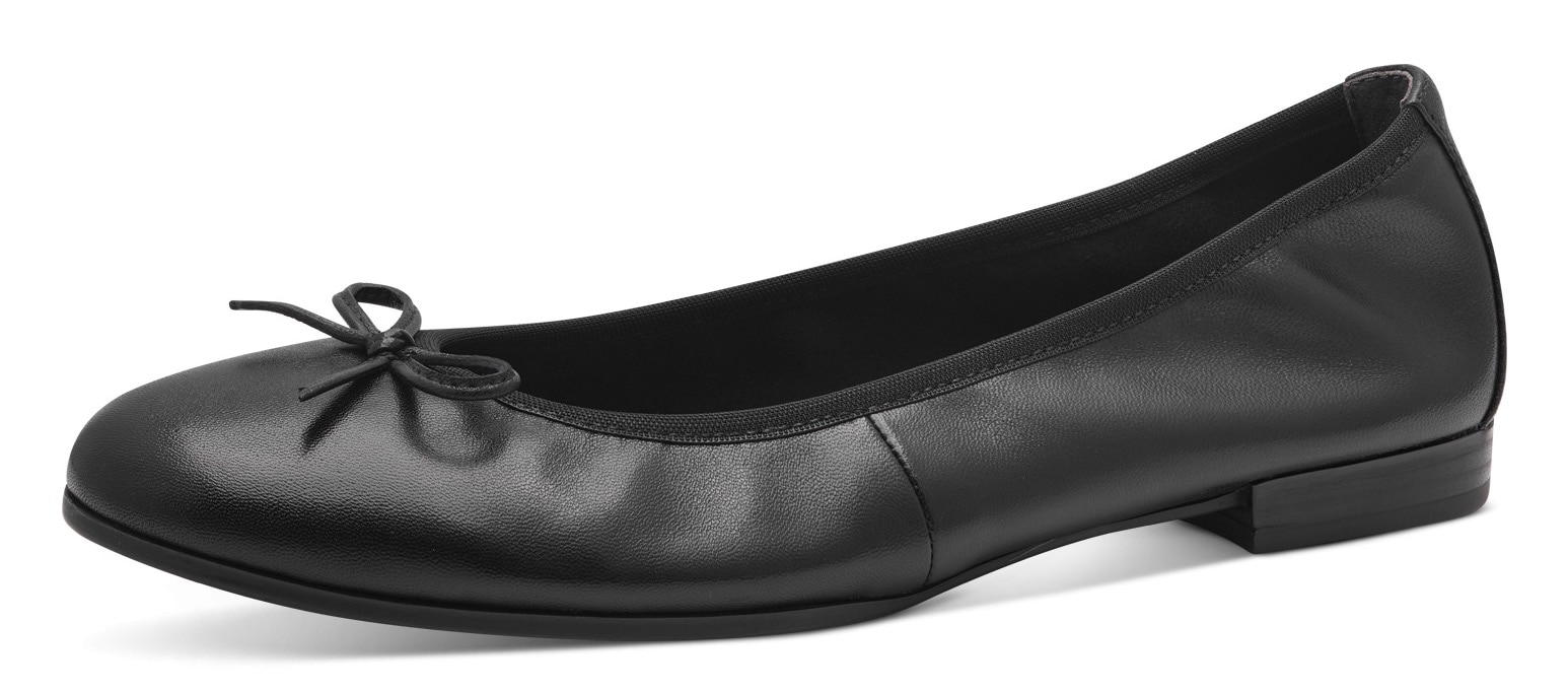 Tamaris Ballerina, Flats, Slipper, Businessschuh mit dekorativer Schleife