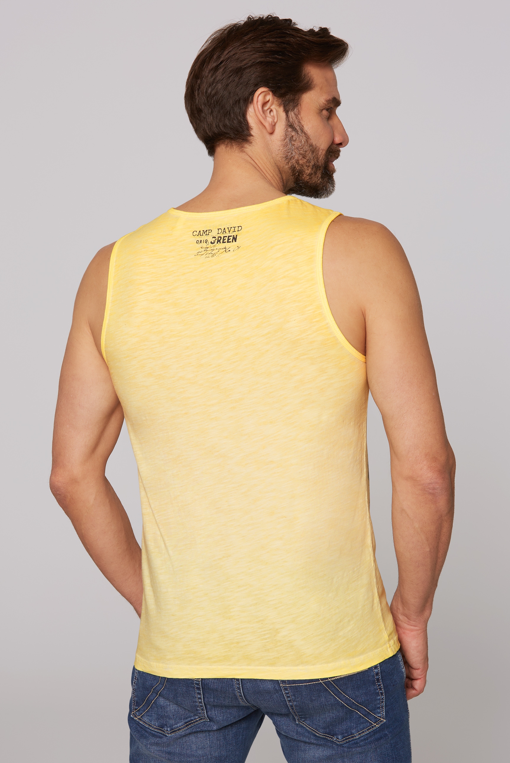 CAMP DAVID Tanktop, aus Baumwolle