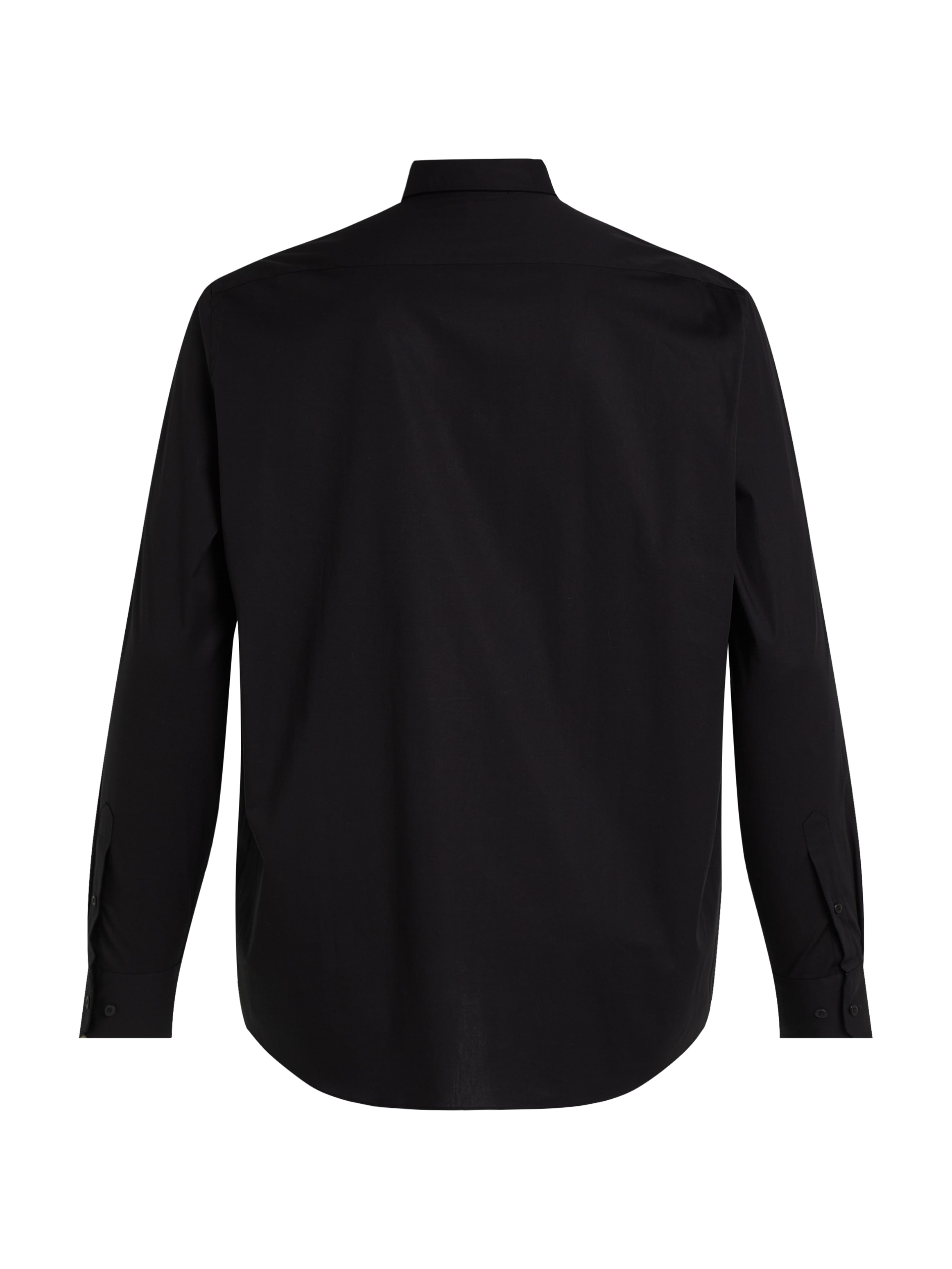 Calvin Klein Big&Tall Langarmhemd »BT_STRETCH POPLIN SLIM SHIRT«, in großen Größen mit durchgehender Knopfleiste
