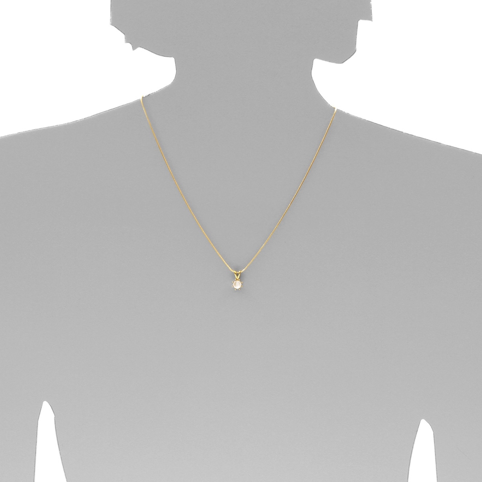 OSTSEE-SCHMUCK Kettenanhänger »- Ilke - Gold 333/000 - Zuchtperle«