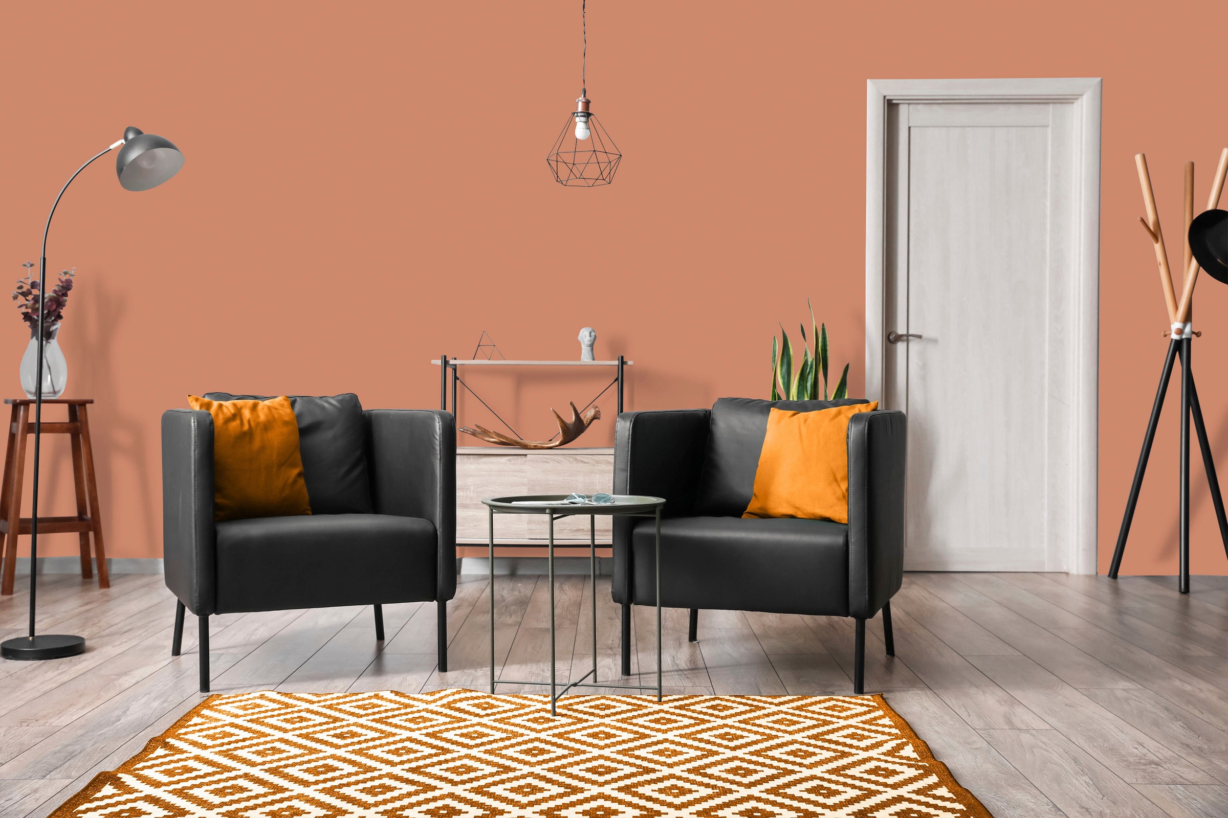 A.S. Création Wand- und Deckenfarbe »Seidenmatt Innenfarbe THE COLOR KITCHEN« für Wohnzimmer Schlafzimmer Flur Küche, versch. Orangetöne