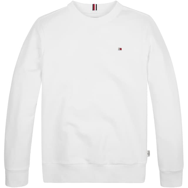 Tommy Hilfiger Sweatshirt »SOLID SWEATSHIRT«, mit Tommy Hilfger Logo-Flag |  BAUR