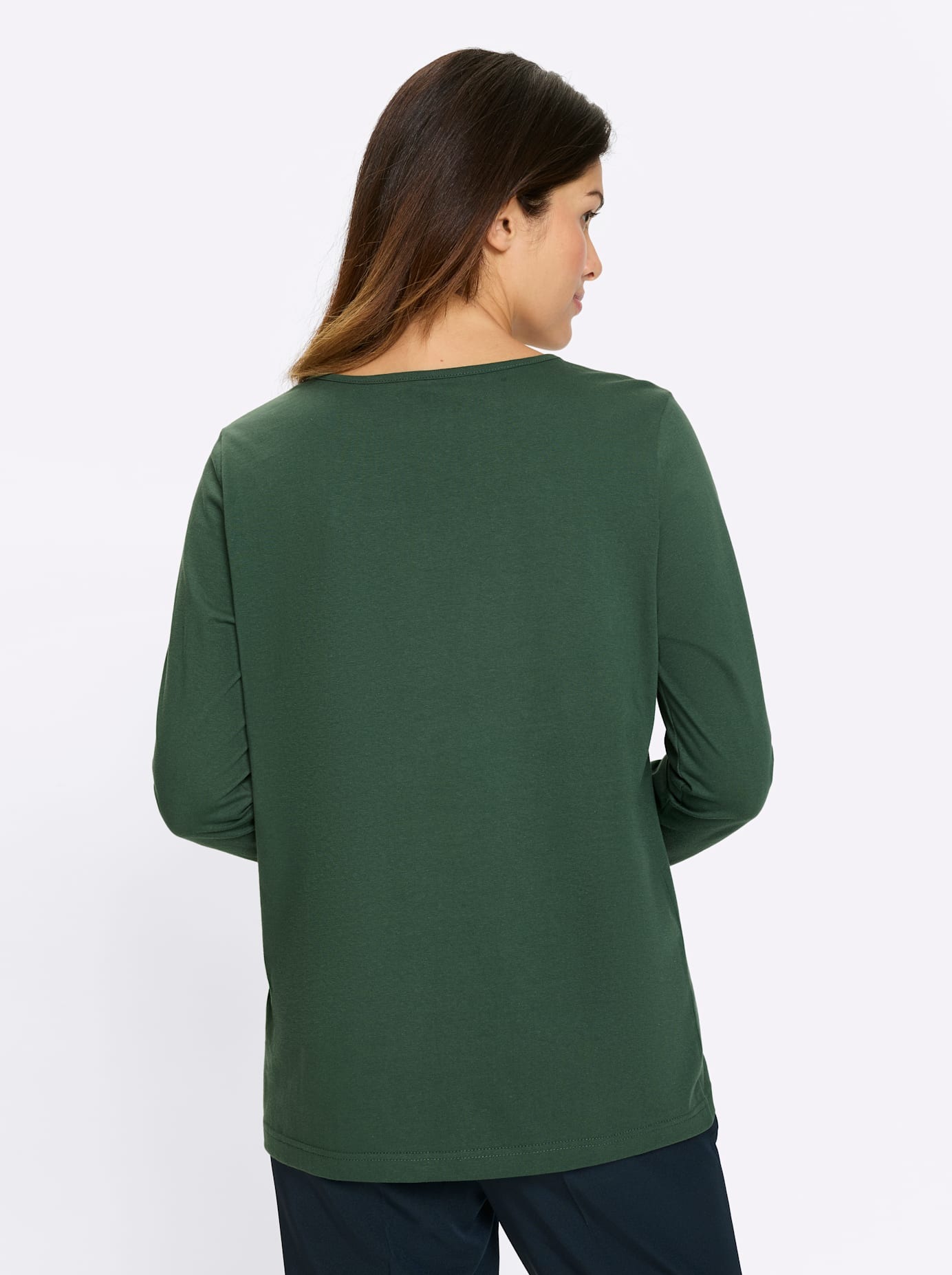 Classic Basics Langarmshirt »Rundhals-Shirt«, (1 tlg.)
