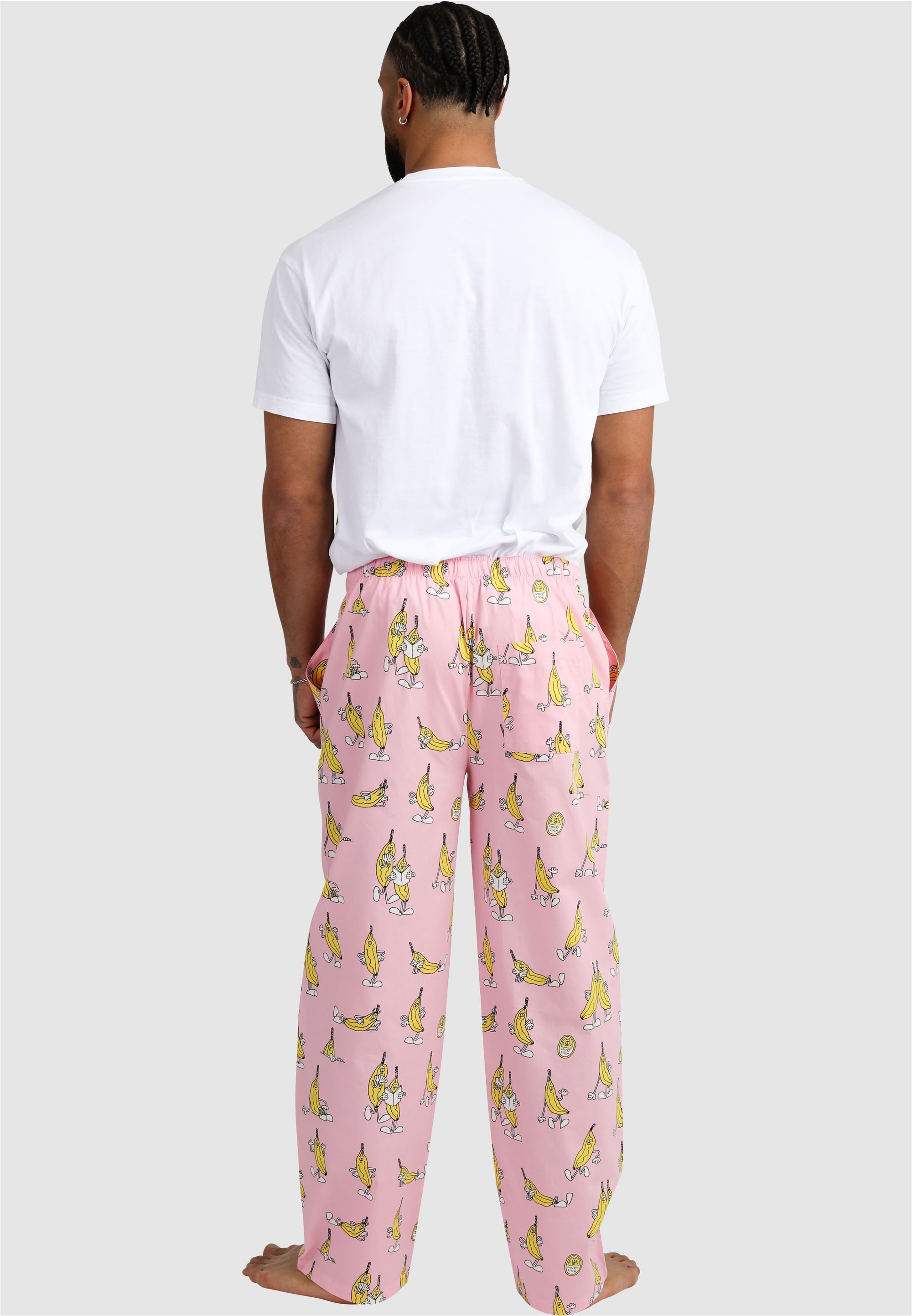 Lousy Livin Schlafhose »Pants Pink Banana«, mit lockerem Schnitt