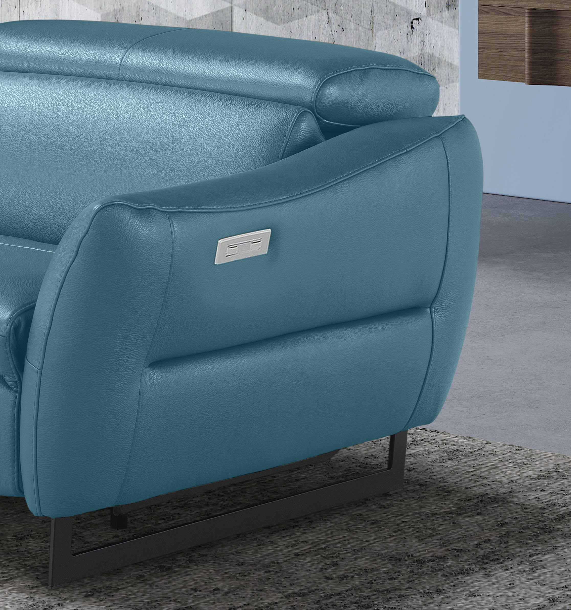 Thumbnail - Egoitaliano 2,5-Sitzer "Dafne, elegantes Designsofa mit hohem Sitzkomfort", mit und ohne elektrischer Relaxfunktion, Kop...