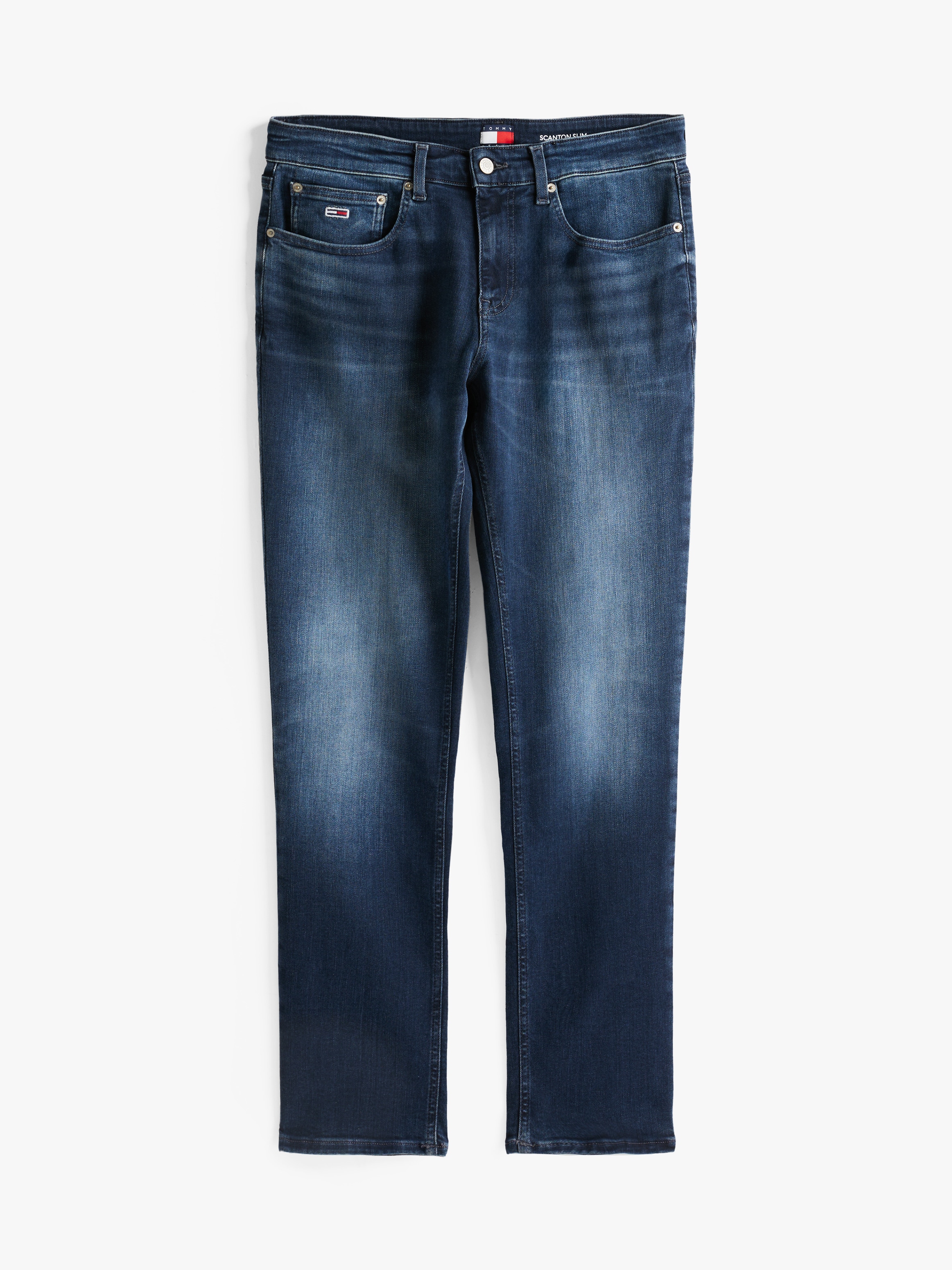 Tommy Jeans Slim-fit-Jeans »SCANTON SLIM«, mit Logoprägung