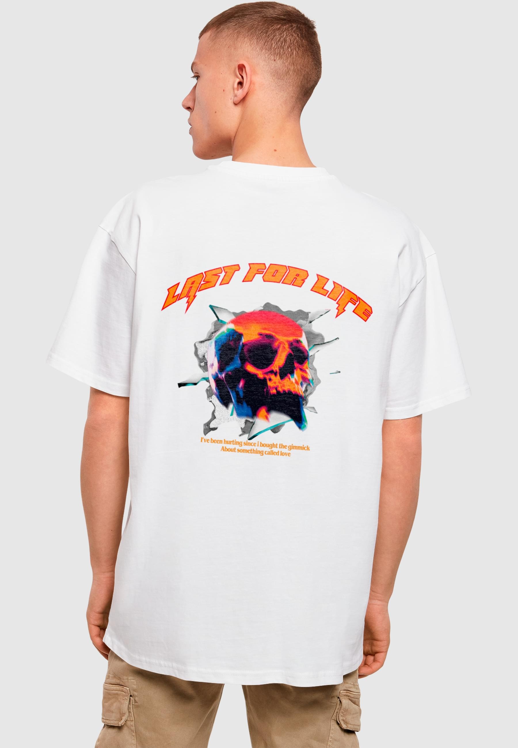 2Y Studios T-Shirt »2Y Studios Herren Last For Life Oversize Tee«, (1 tlg.)