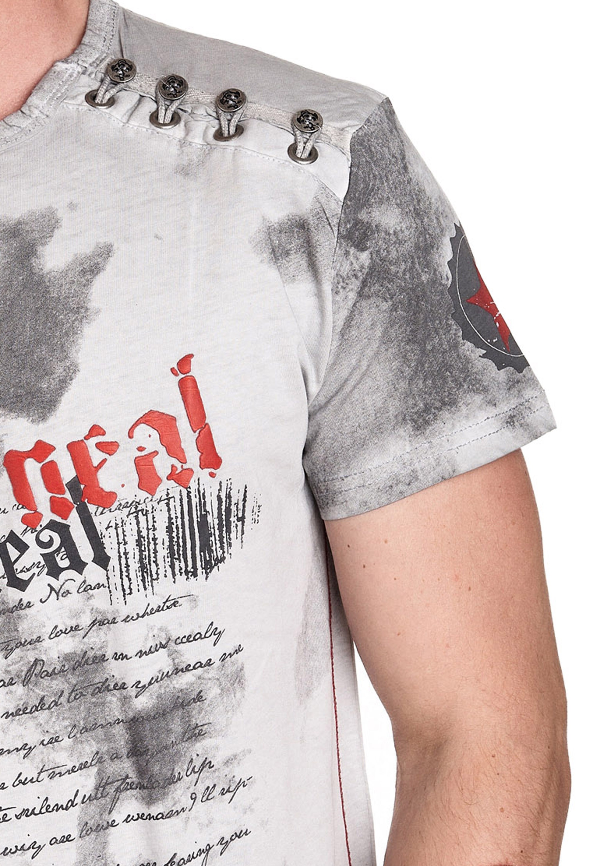 Rusty Neal T-Shirt, in tollem Batik-Design ▷ bestellen | BAUR