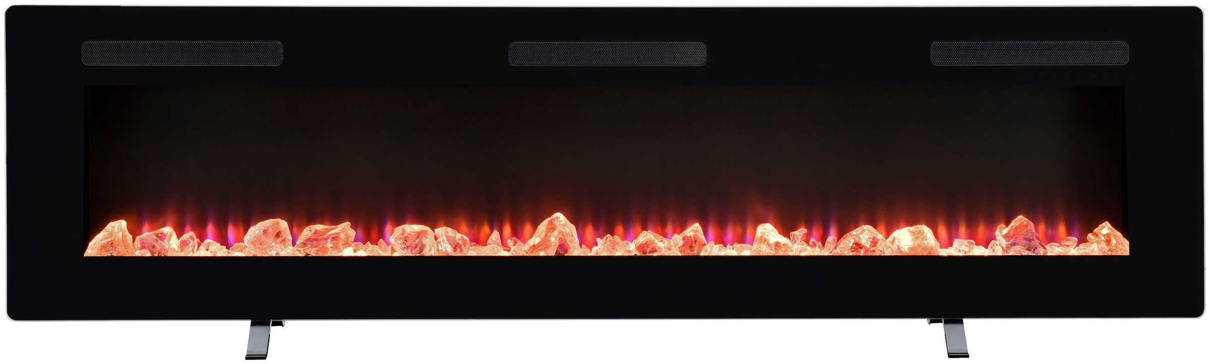 Dimplex Elektrokamin »Sierra 72"«, schwarz,mit Heizung, Fernbedienung, App, Optiflame® Flammeneffekt