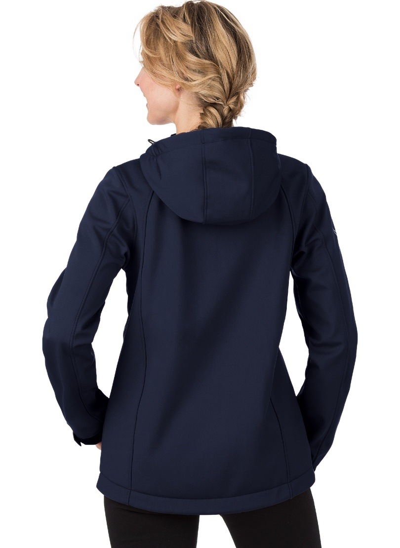 Thumbnail - Trigema Softshelljacke "TRIGEMA Taillierte Softshell–Kapuzenjacke" 1 Stk. tlg.