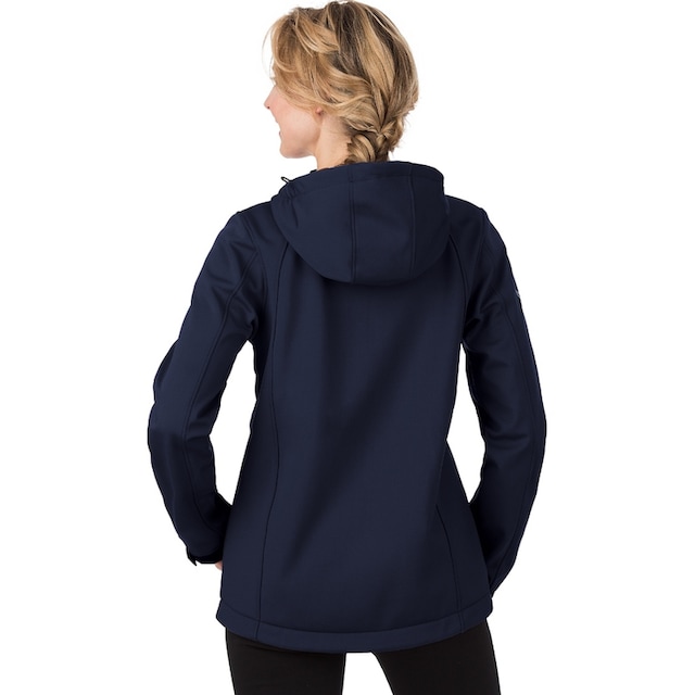 Trigema Softshelljacke »TRIGEMA Taillierte Softshell–Kapuzenjacke« für  bestellen | BAUR