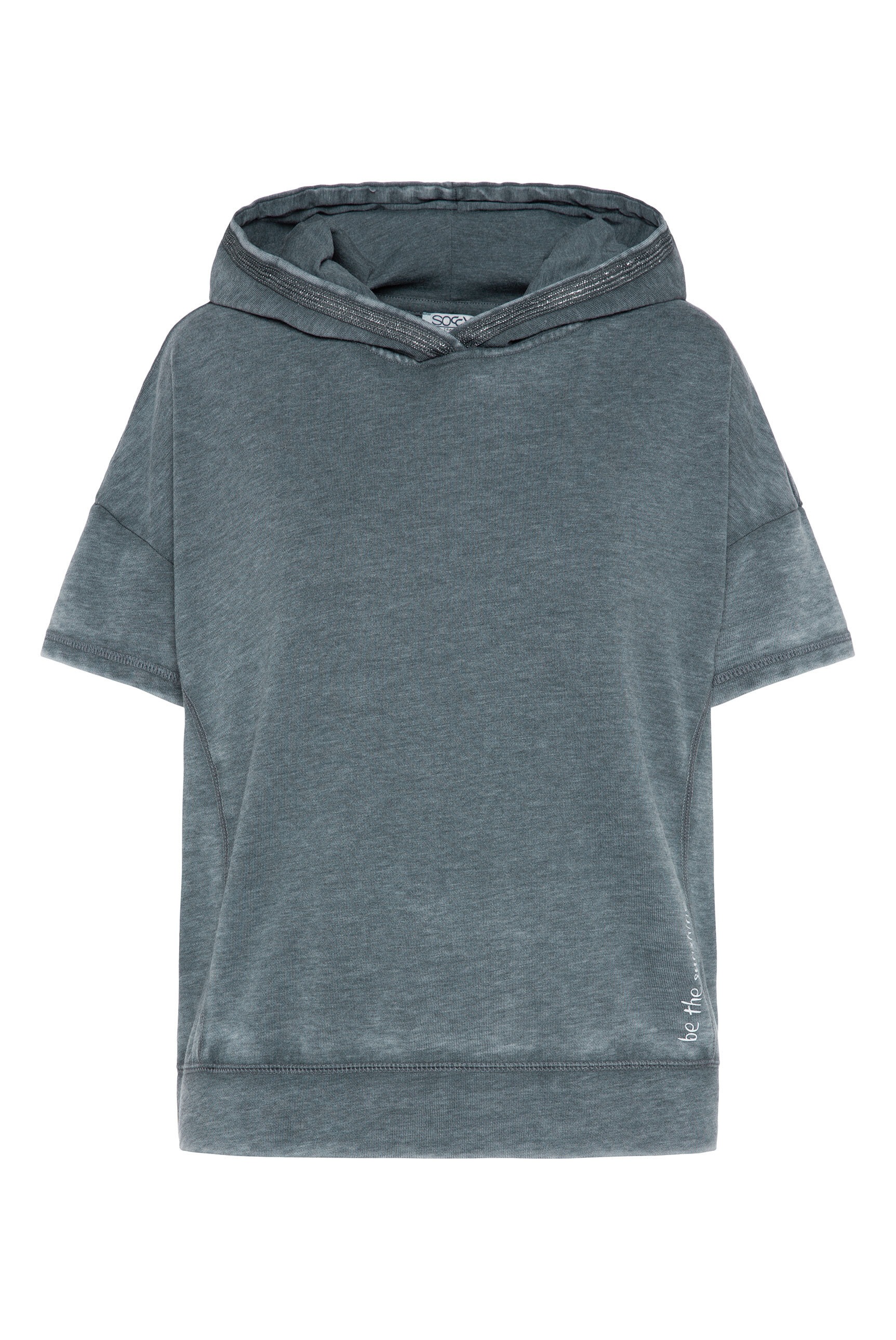 SOCCX Kapuzensweatshirt, mit Glitzer-Effekten