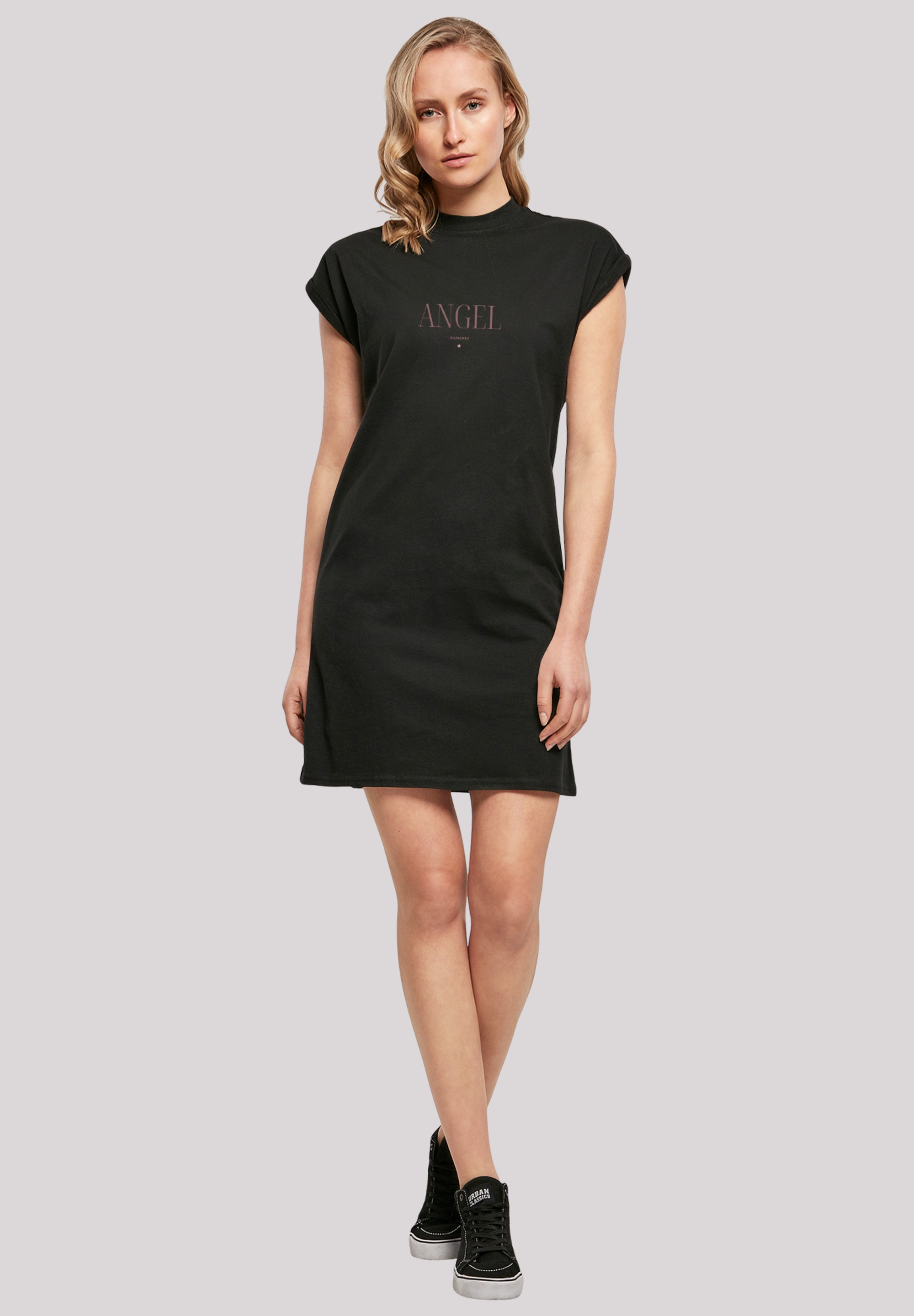 F4NT4STIC Shirtkleid »Engel rosa türkis«, Print