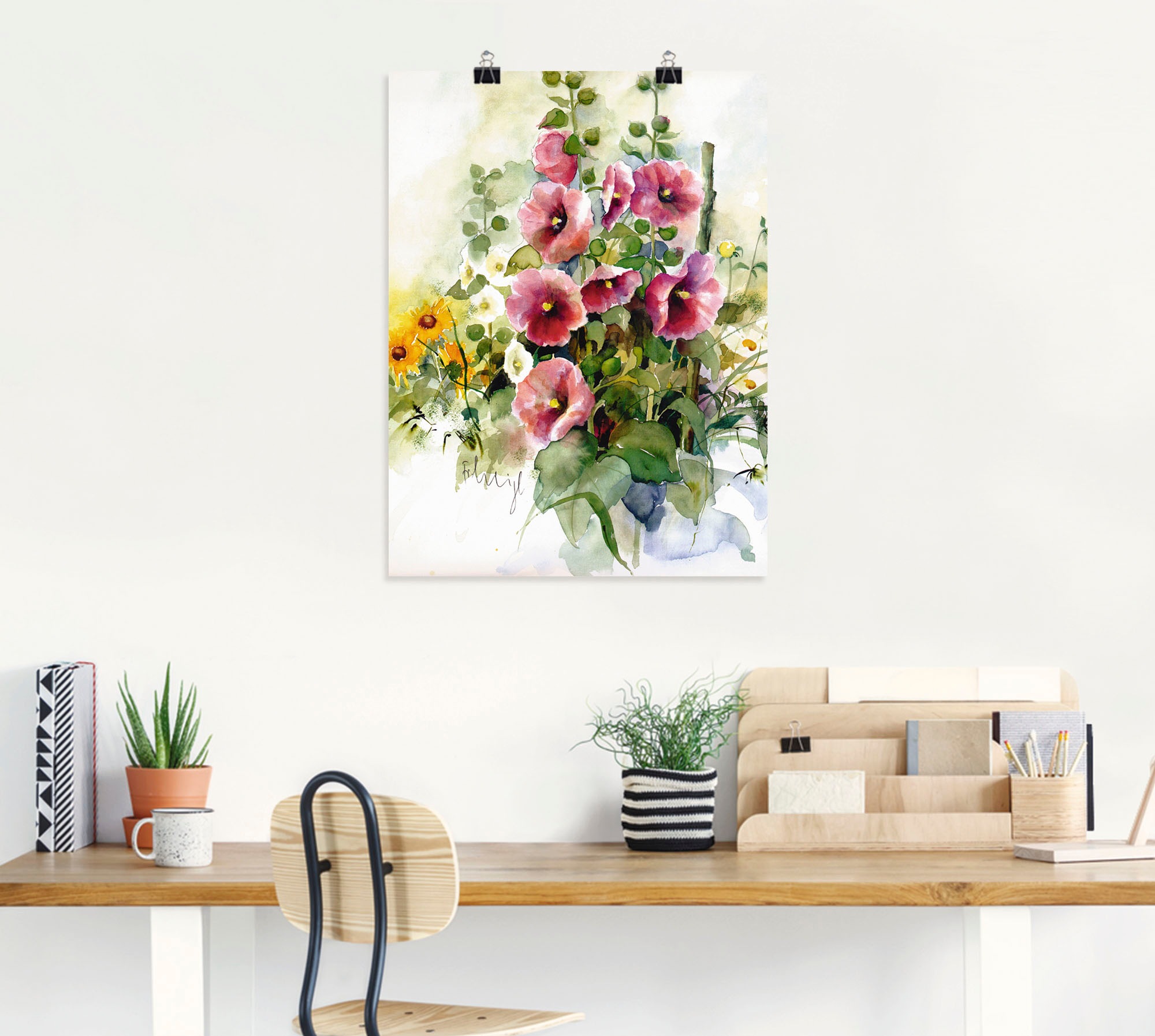 Artland Wandbild "Blumen Zusammenstellung I", Blumen, (1 St.), als Leinwand günstig online kaufen