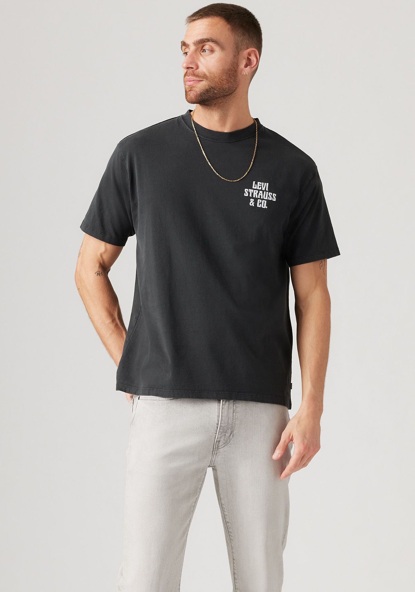 Levis Kurzarmshirt "VINTAGE FIT GRAPHIC TEE", mit Logoprint günstig online kaufen