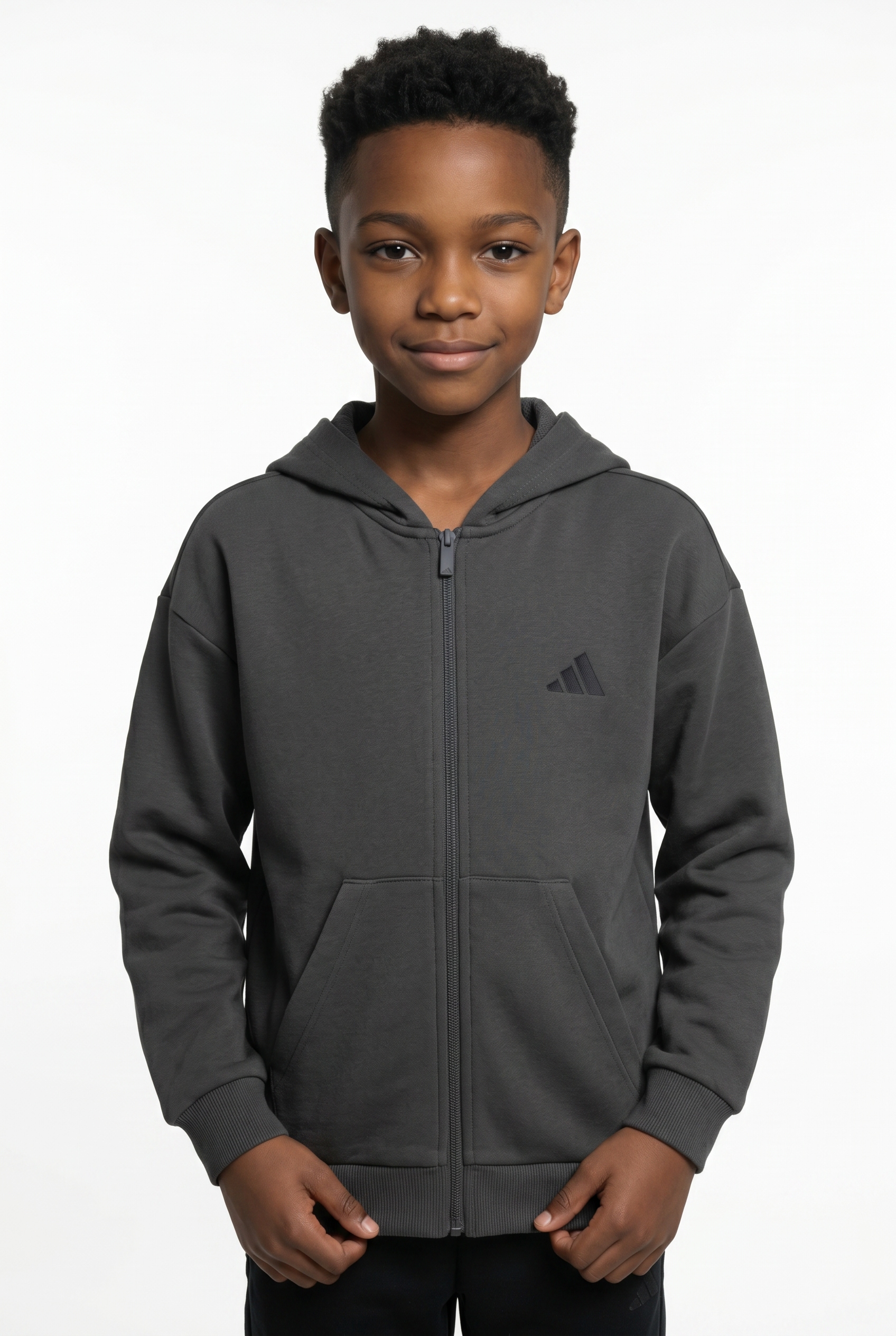 adidas Sportswear Kapuzensweatshirt "J SL FZ HD 220", für Kinder, mit Kapuze