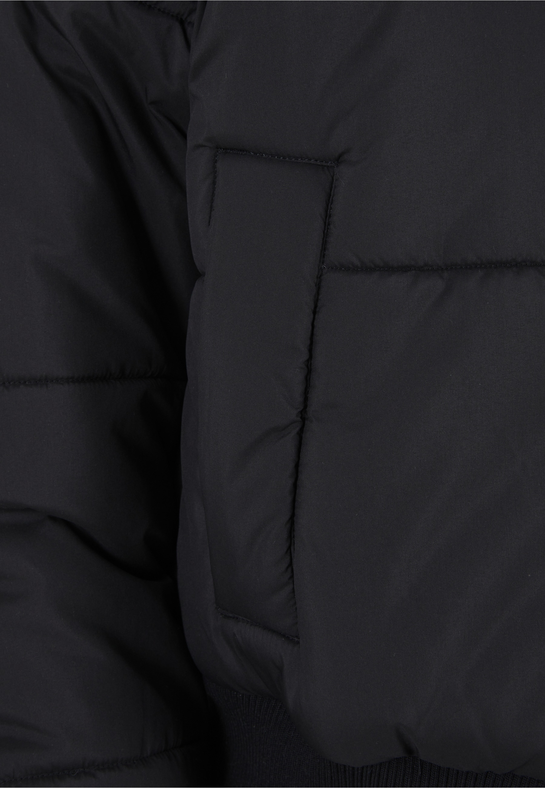 URBAN CLASSICS Winterjacke »Urban Classics Damen Ladies Puffer Blouson« 1 Stk. tlg. ohne Kapuze
