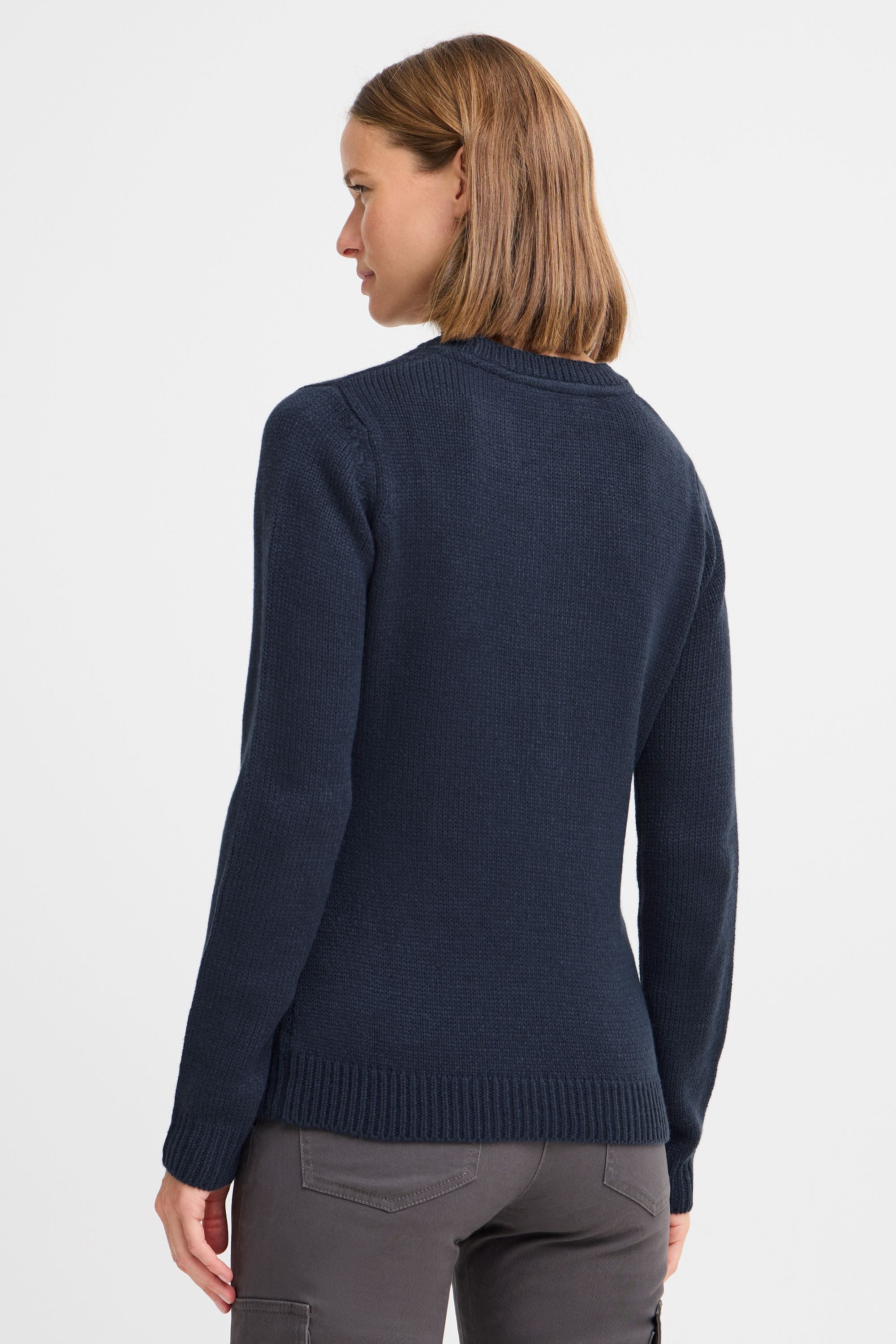 OXMO Strickfleece-Pullover »Strickpullover OXCARRYONE«