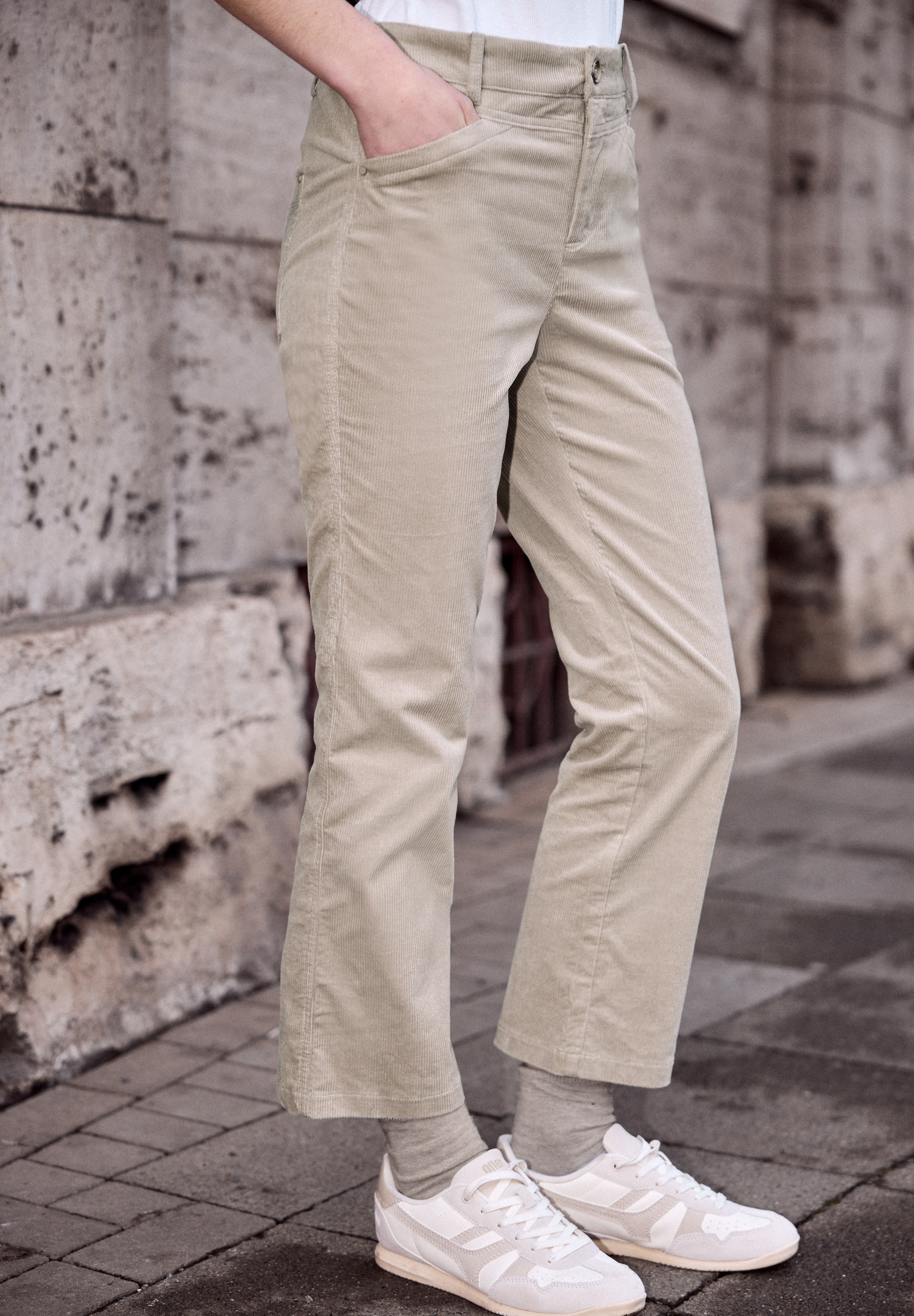 STREET ONE STUDIO Cordhose in Cord-Optik günstig online kaufen