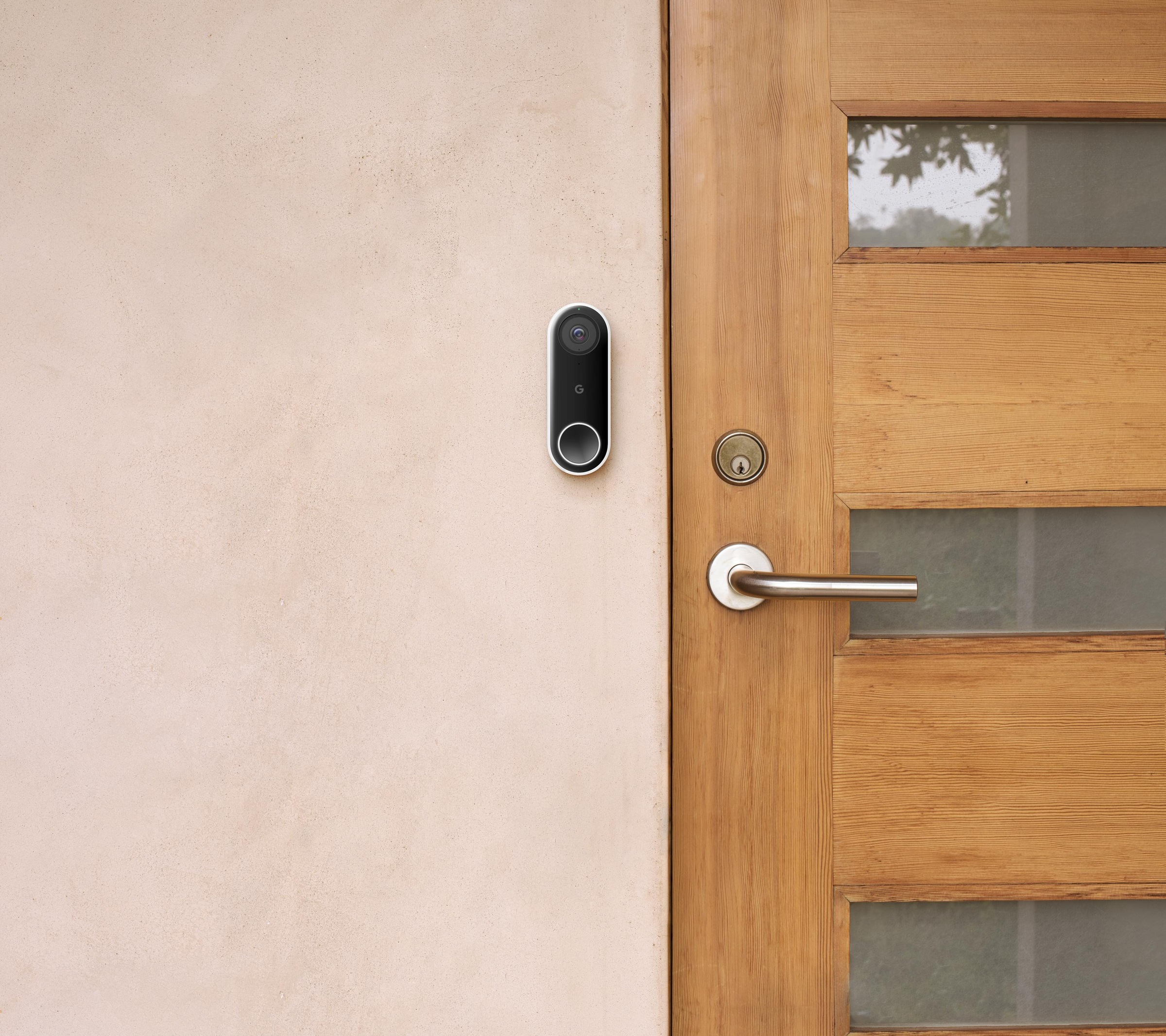 Google Überwachungskamera »Nest Hello Doorbell«, Außenbereich, (mit Kabel)