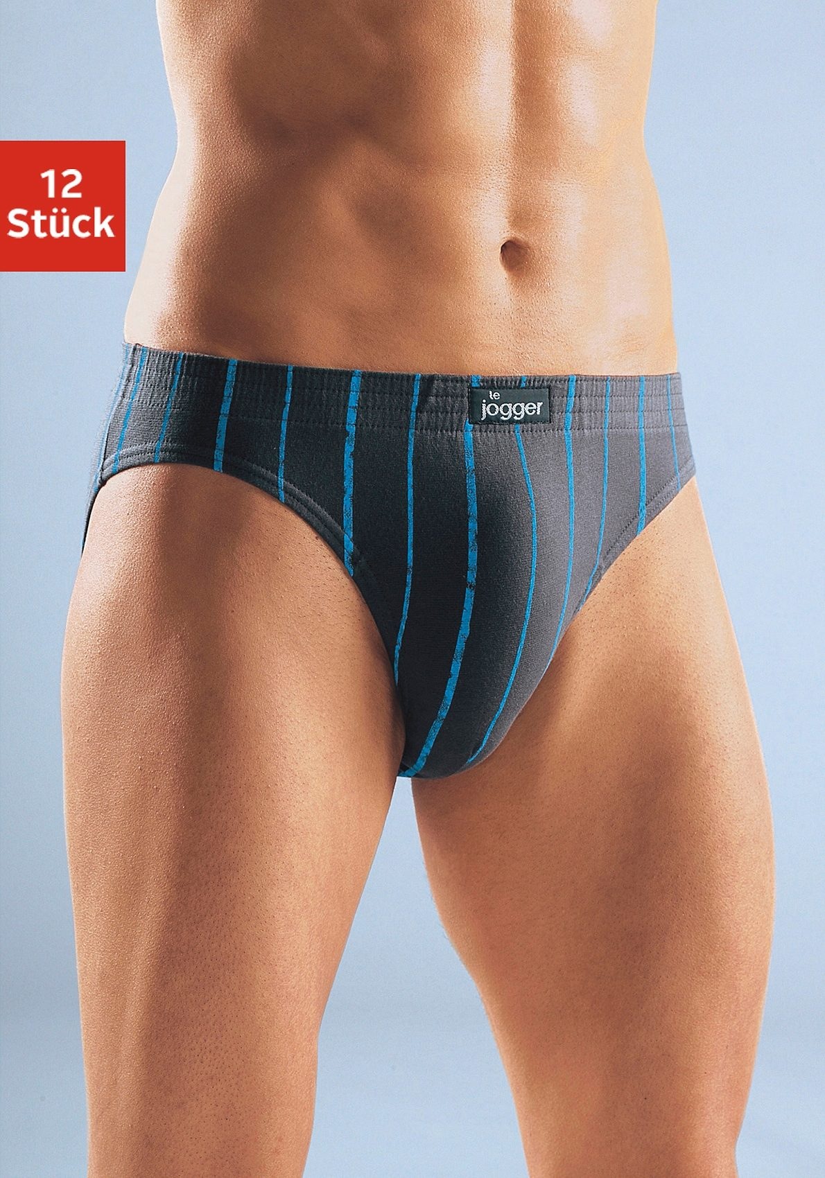 le jogger Slip Packung, 12 Stk. tlg., sportive Slips im Sparpack günstig online kaufen