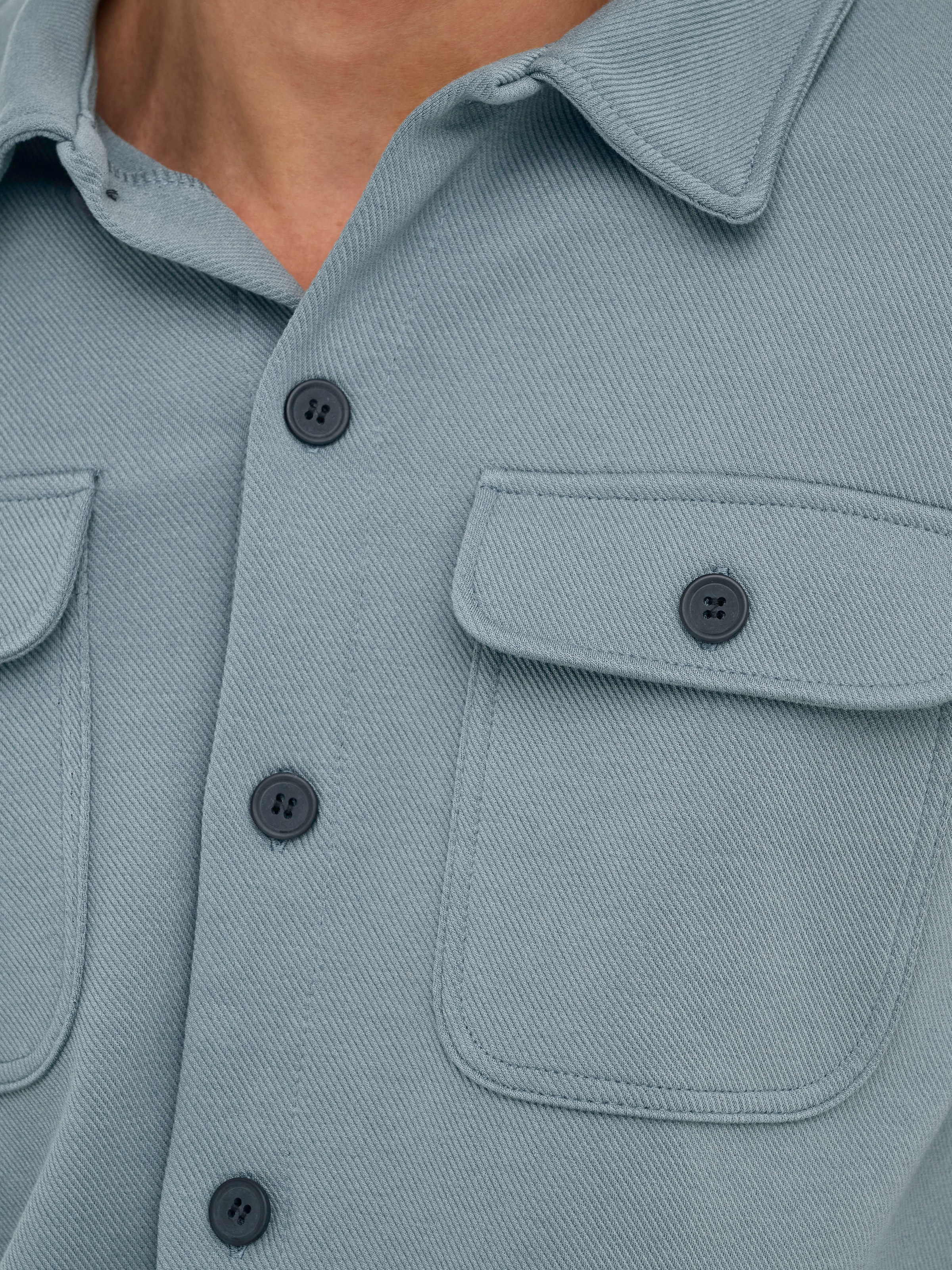 Thumbnail - ONLY & SONS "ONSNEWKODYL OVERSHIRT SWEAT NOOS" Materialmix, regular fit