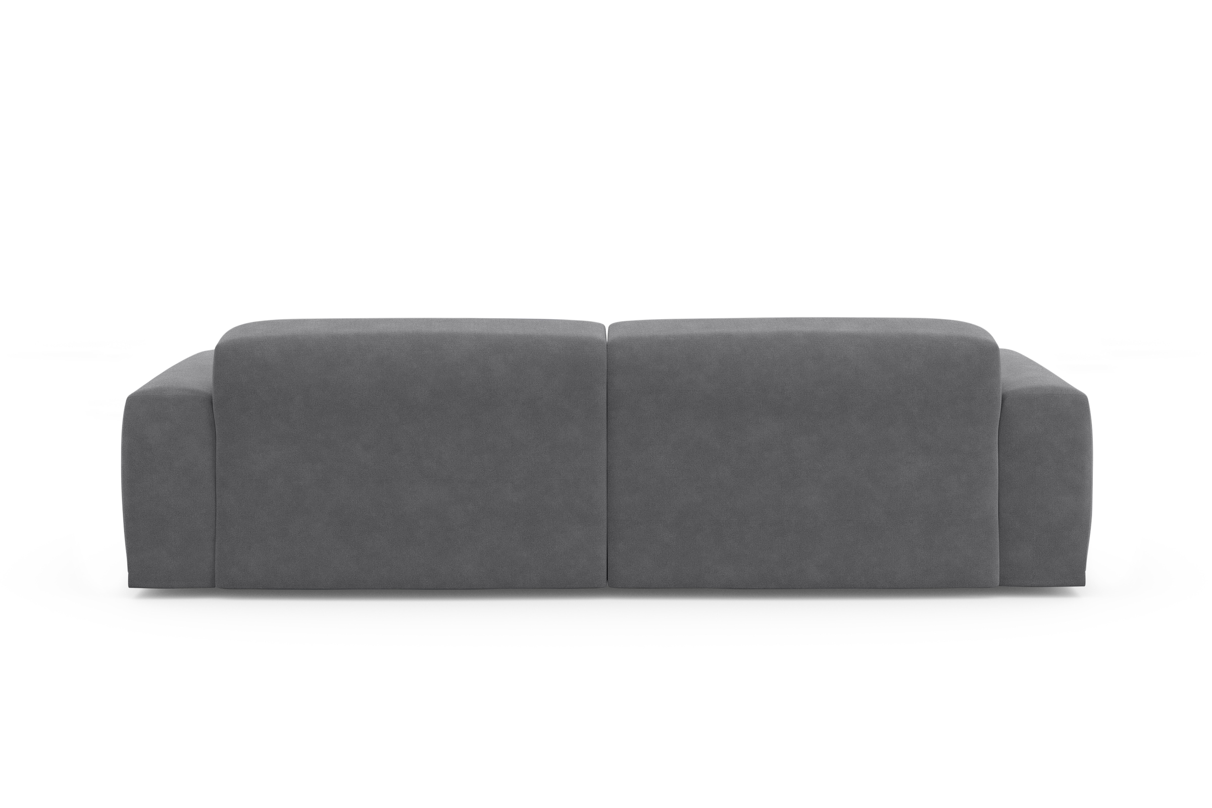 TRENDMANUFAKTUR Ecksofa »Braga, mit hochwertigem Kaltschaum, L-Form, in Cord erhältlich«, (2 St.), modernes Sofa, Couch mit hohem Sitzkomfort, 255/72/160 cm (B/H/T)