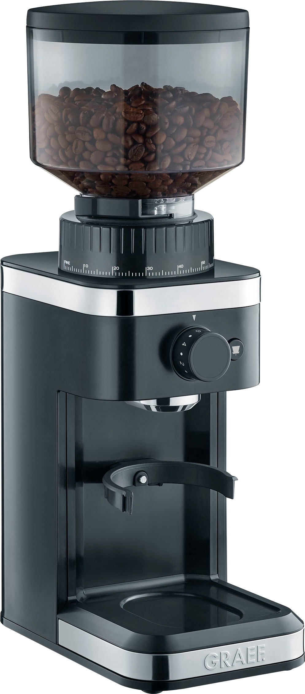 Graef Kaffeemühle »CM 502 schwarz« 135 W Keg...
