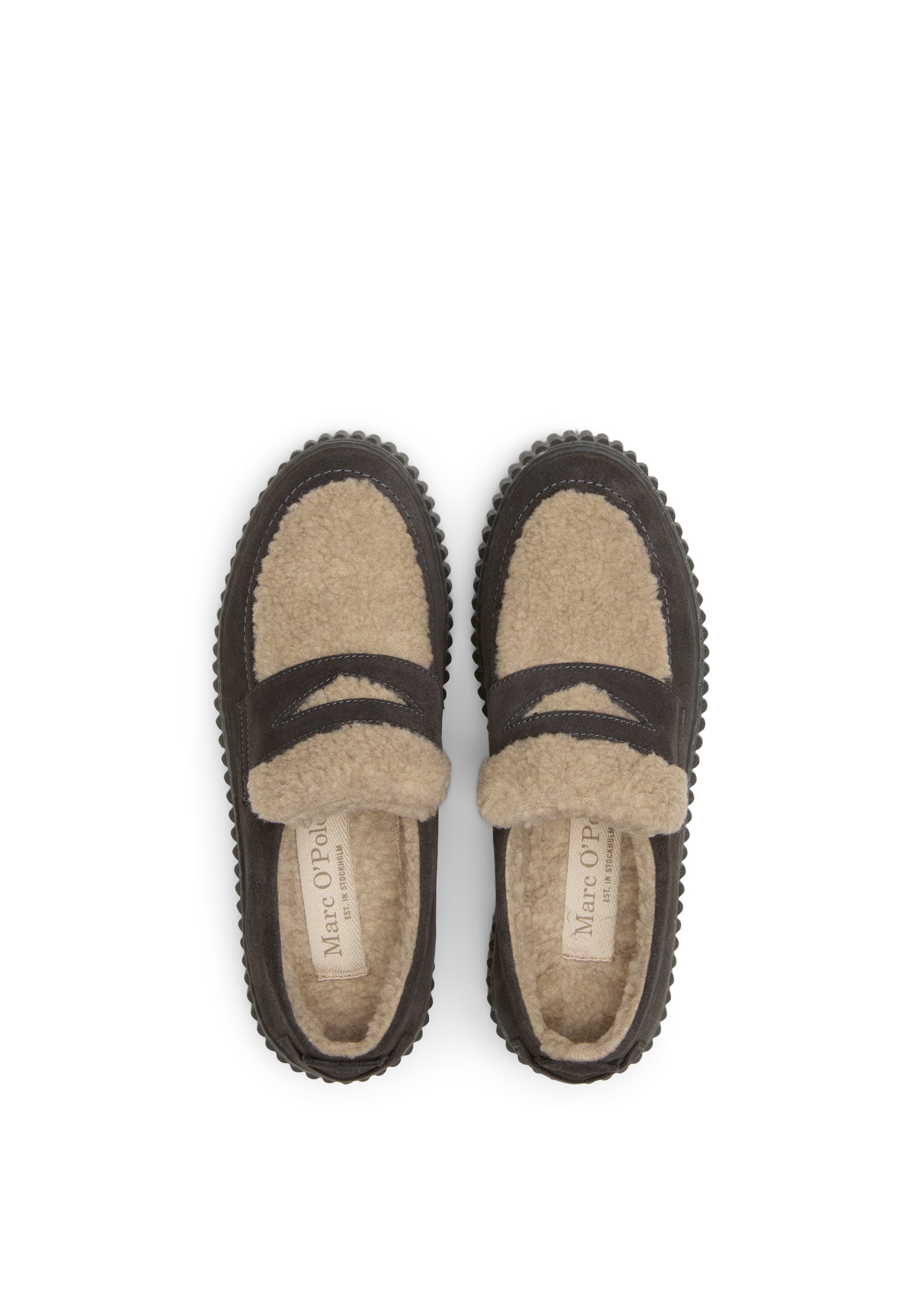 Marc O'Polo Loafer »mit flauschigem Teddyfutter«