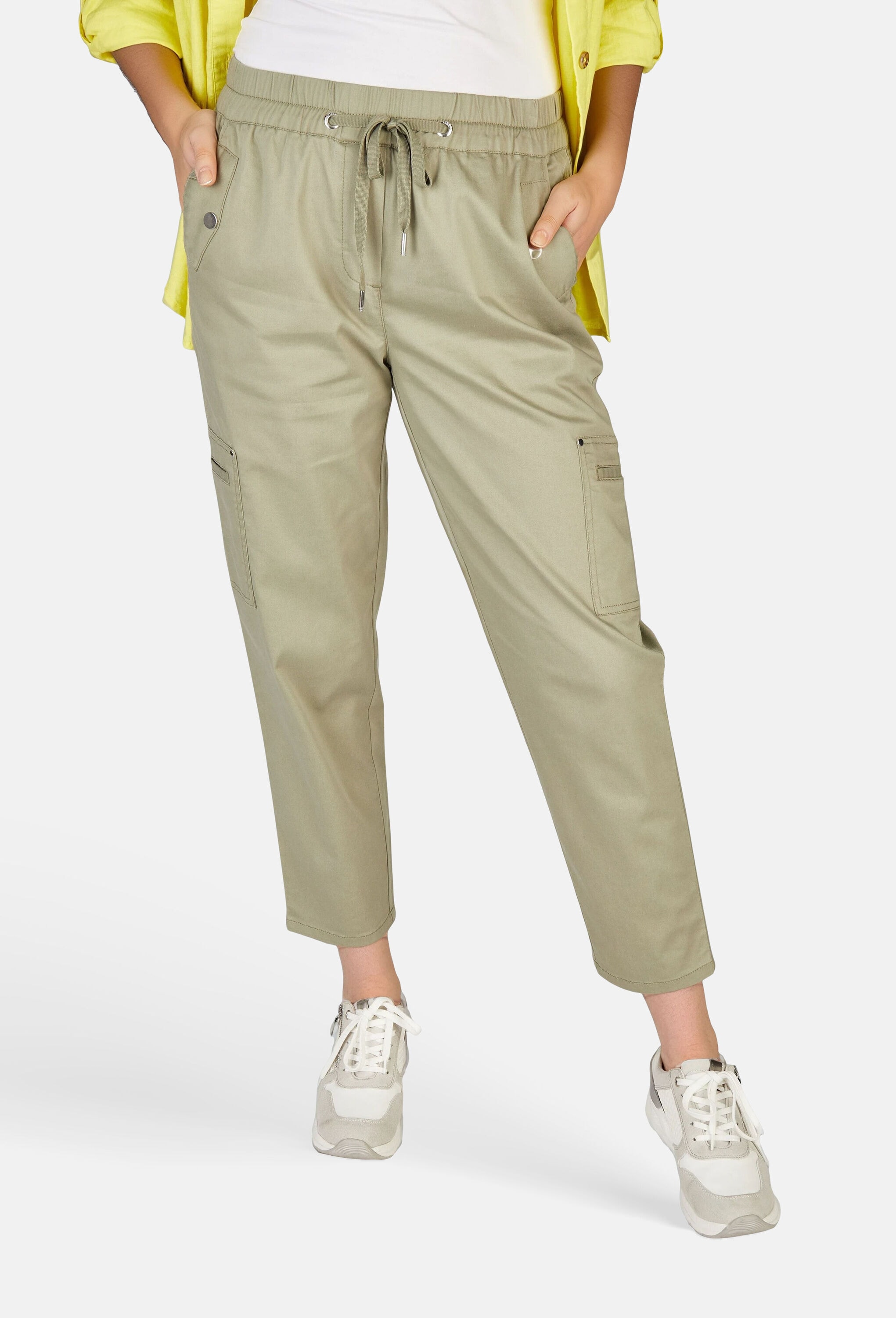 NAVIGAZIONE Stoffhose »NAVIGAZIONE Hose«  seidig weiches Lyocell