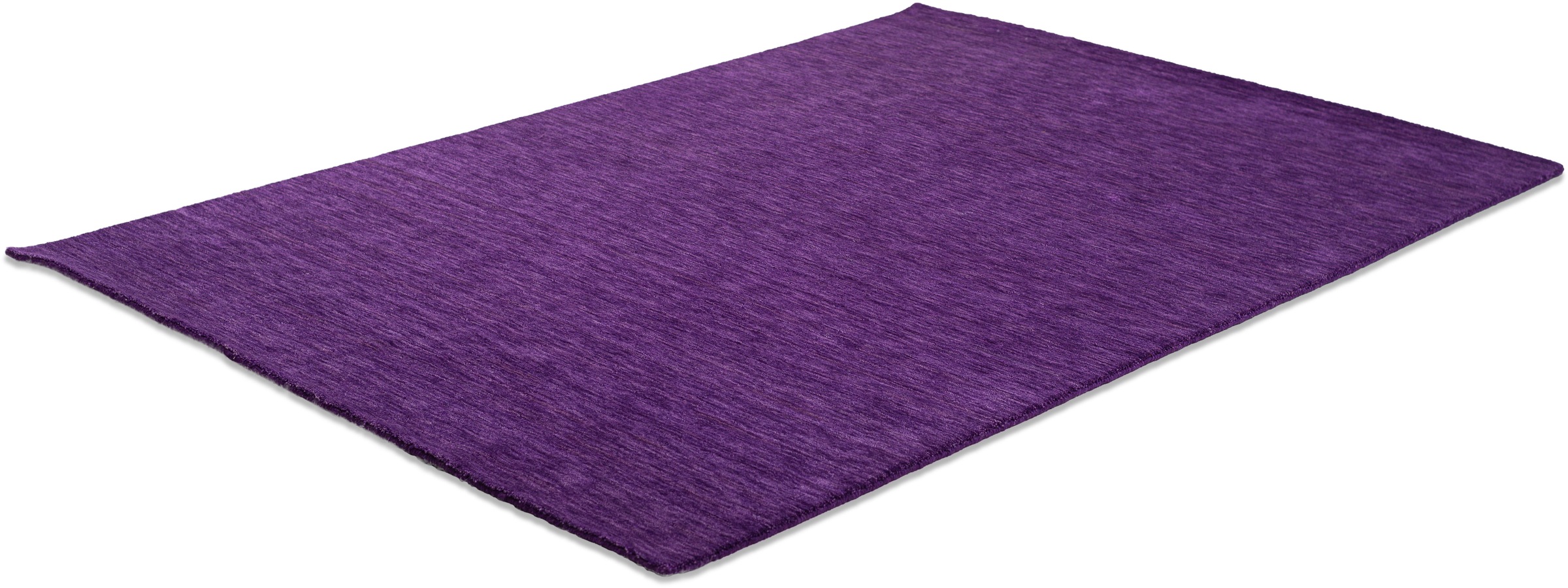 Wollteppich OTTO HOME "Karchau", lila, B:170cm H:13mm L:240cm, Schurwolle, Teppiche, Handweb Teppich, meliert, reine Wolle, handgewebt, brilliante Farben 2