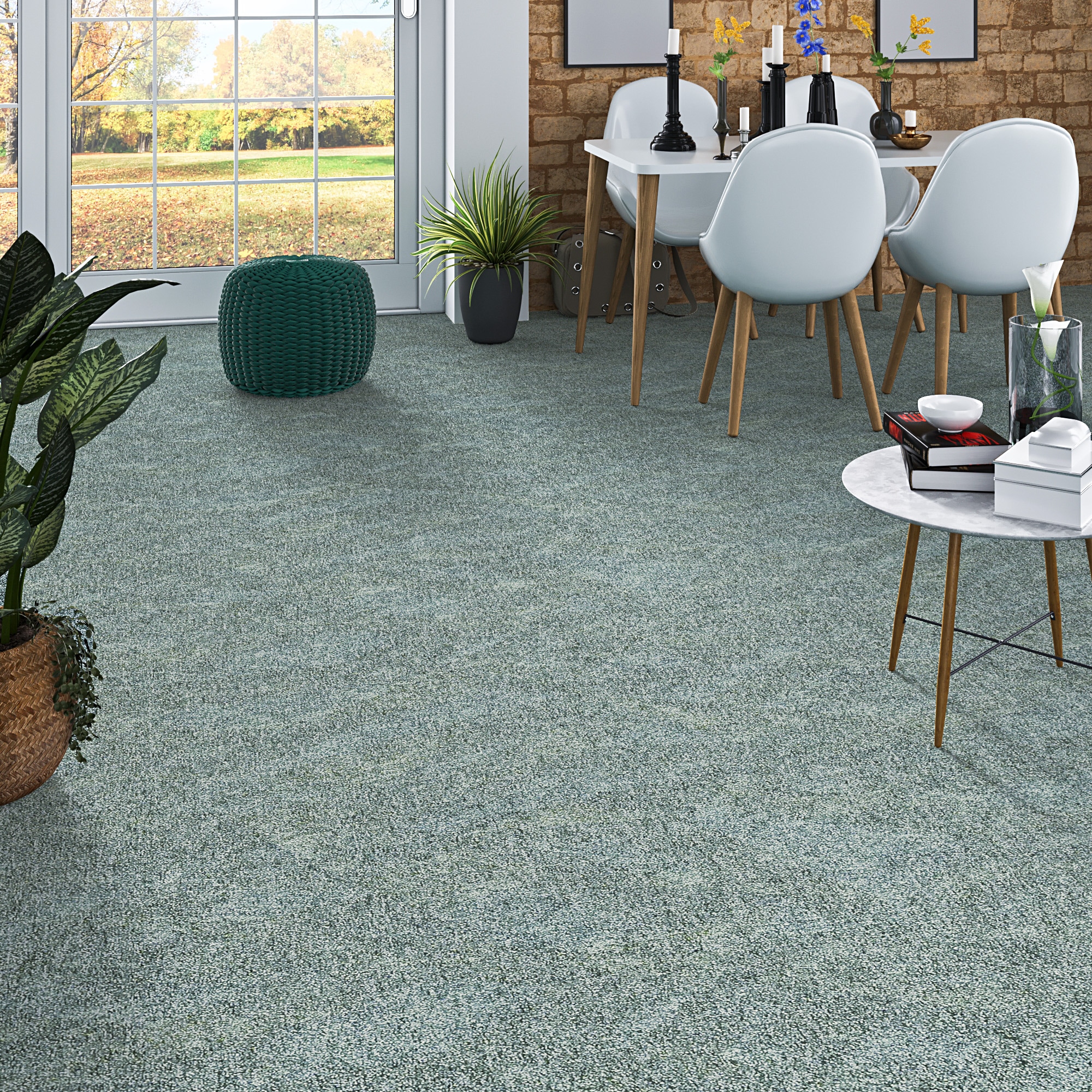 My Home Caio Loop Carpet Green 400x725cm