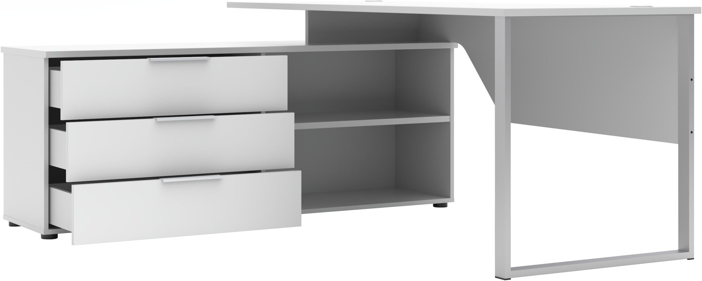 Innostyle Schreibtisch "Schreibtisch Santorin, 180/77/160 cm ( B/H/T)" 1 St günstig online kaufen