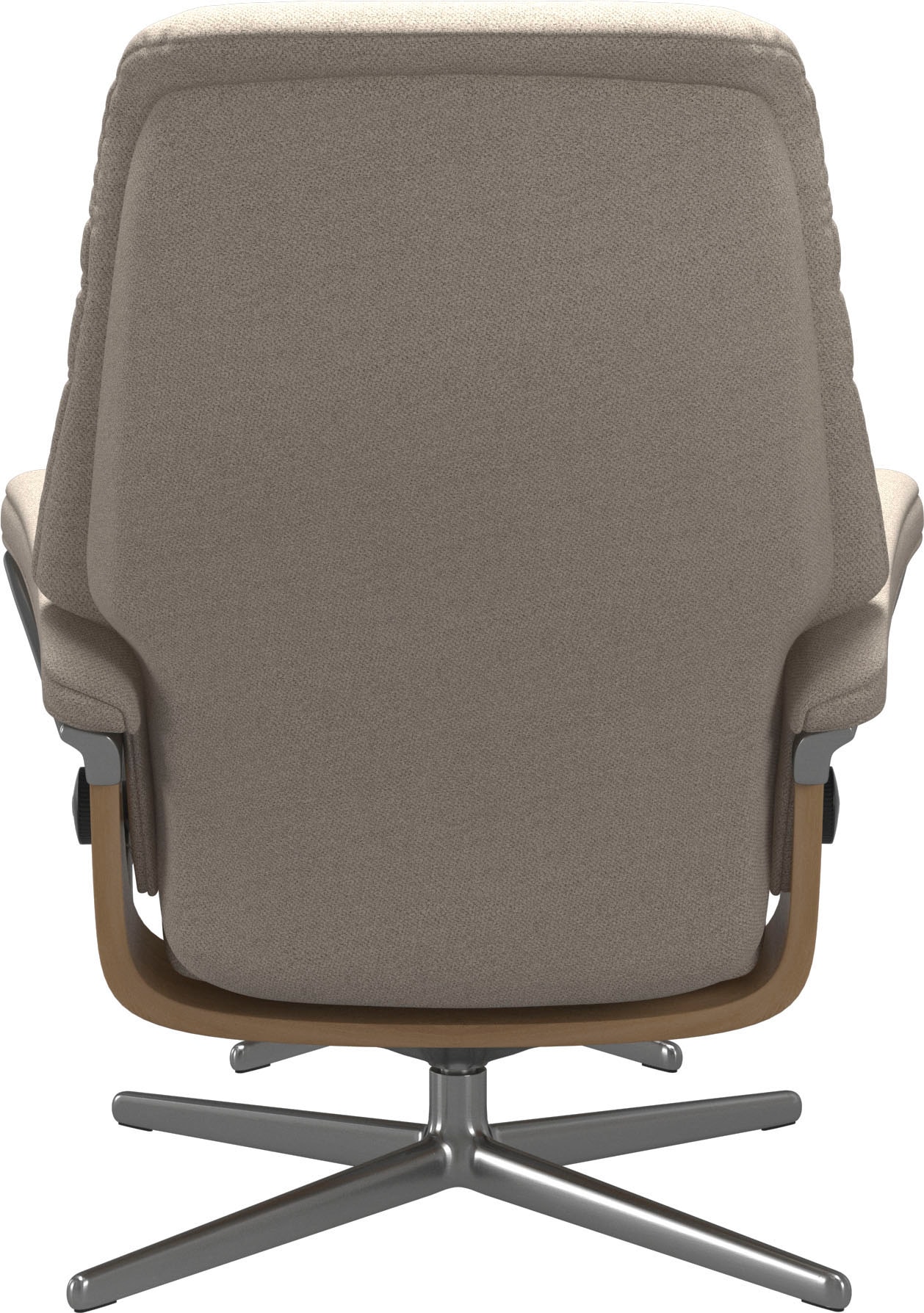 Stressless® Fußhocker »Sunrise«, mit Cross Base, Größe S, M & L, Holzakzent Eiche