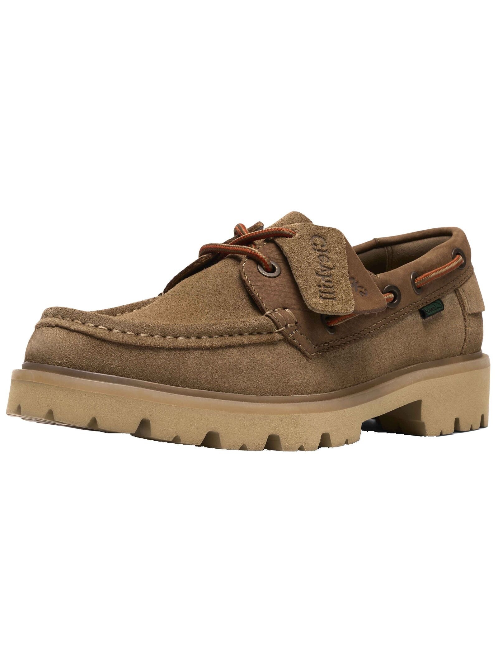CLARKS Herren Bootsschuh "Clarks Halbschuhe Veloursleder", Gr. 46sand, Veloursleder, Schuhe