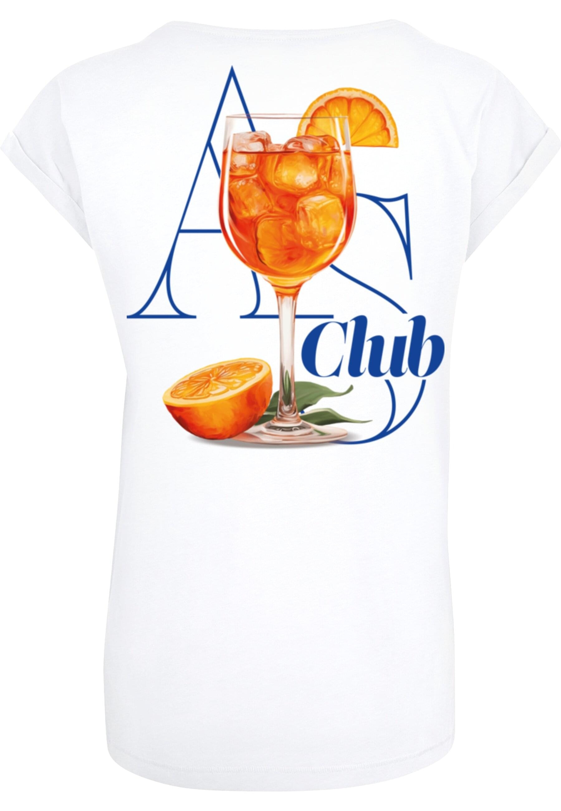 Miss Tee T-Shirt "Miss Tee A S Club Ladies Extended Shoulder Tee" 1 Stk. tl günstig online kaufen