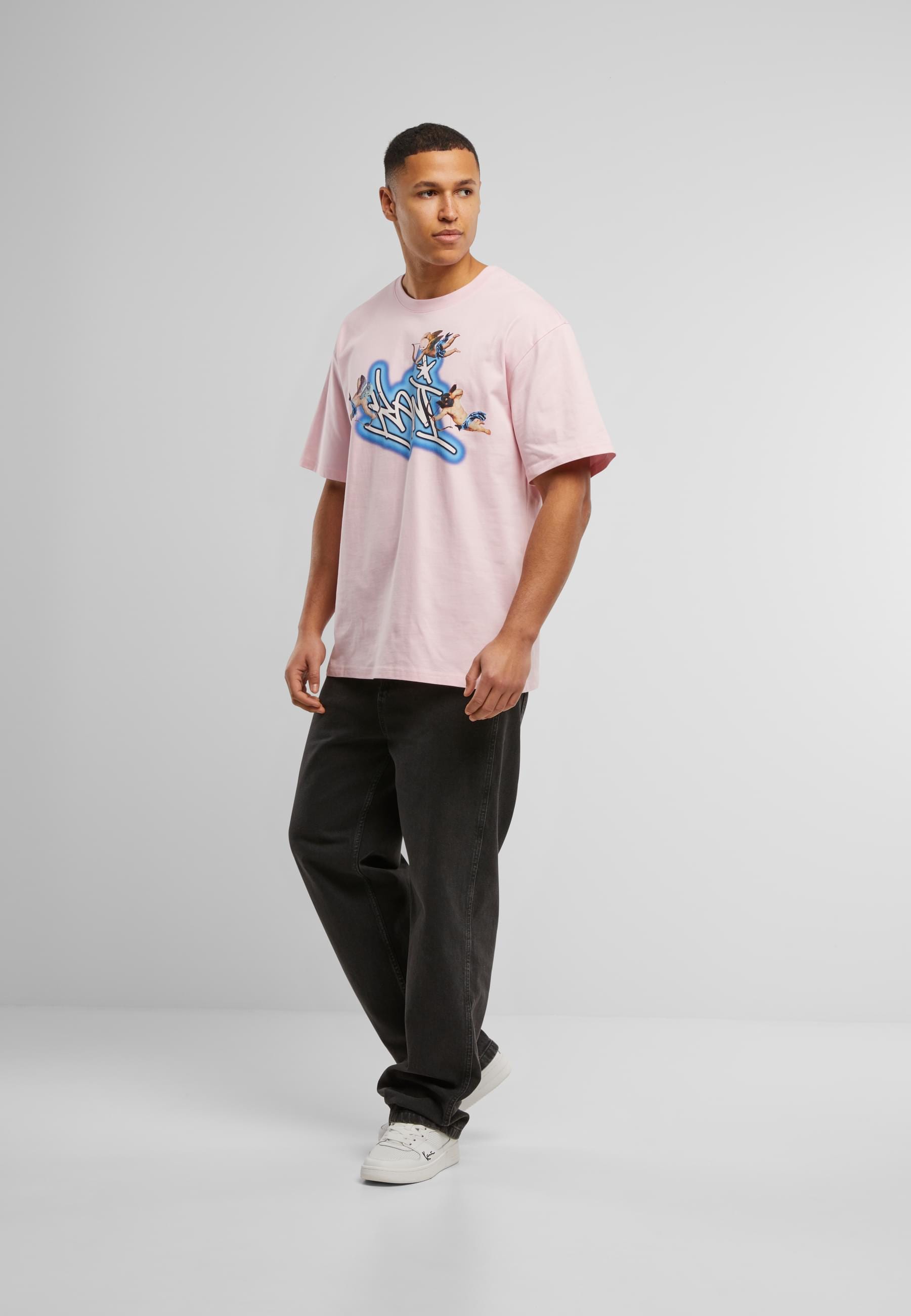 Karl Kani T-Shirt »Karl Kani Woven Signature Airbrush Amor Tee«, (1 tlg.)