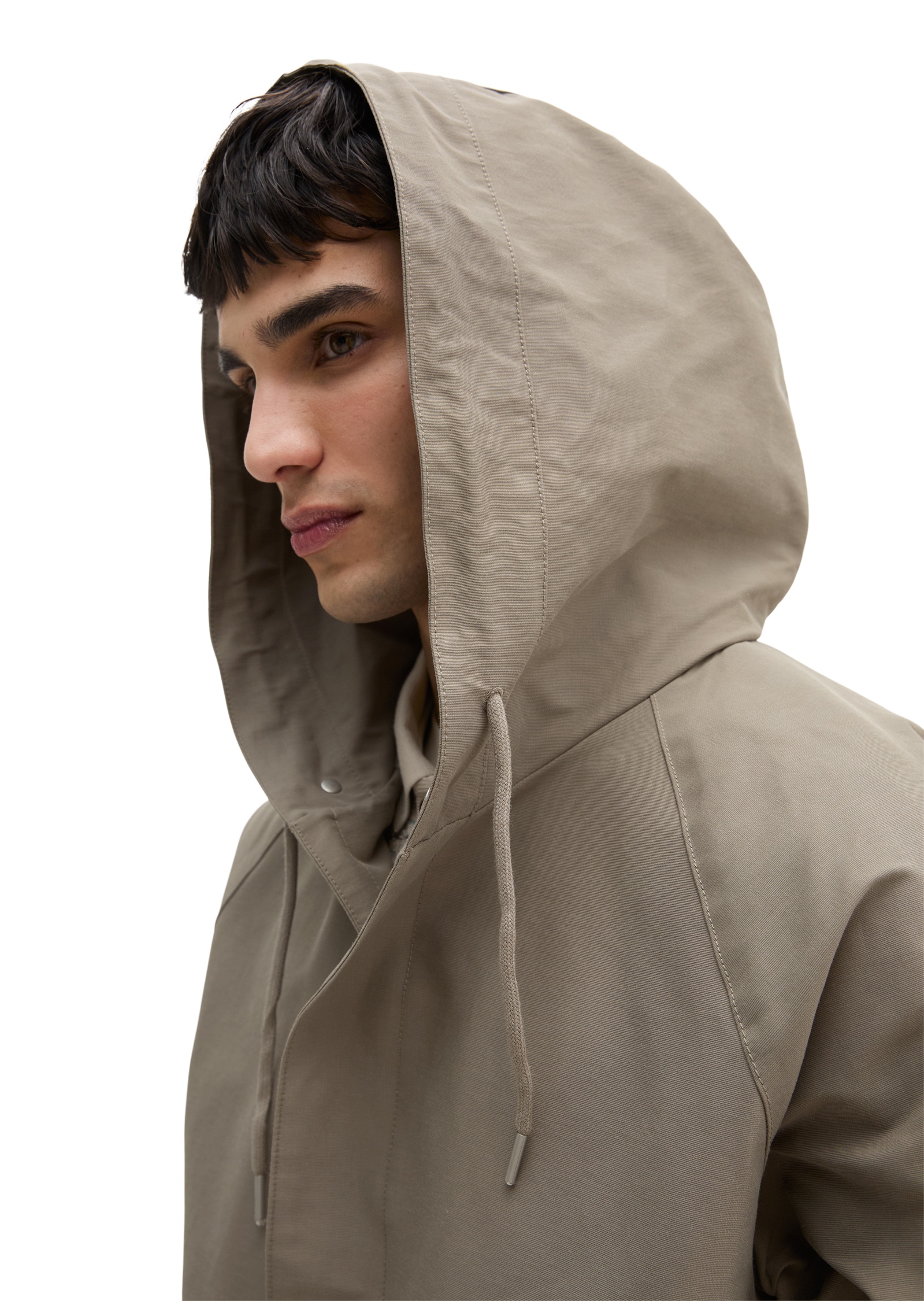 Marc O'Polo Outdoorjacke »aus wasserabweisendem Bio-Baumwoll-Canvas«