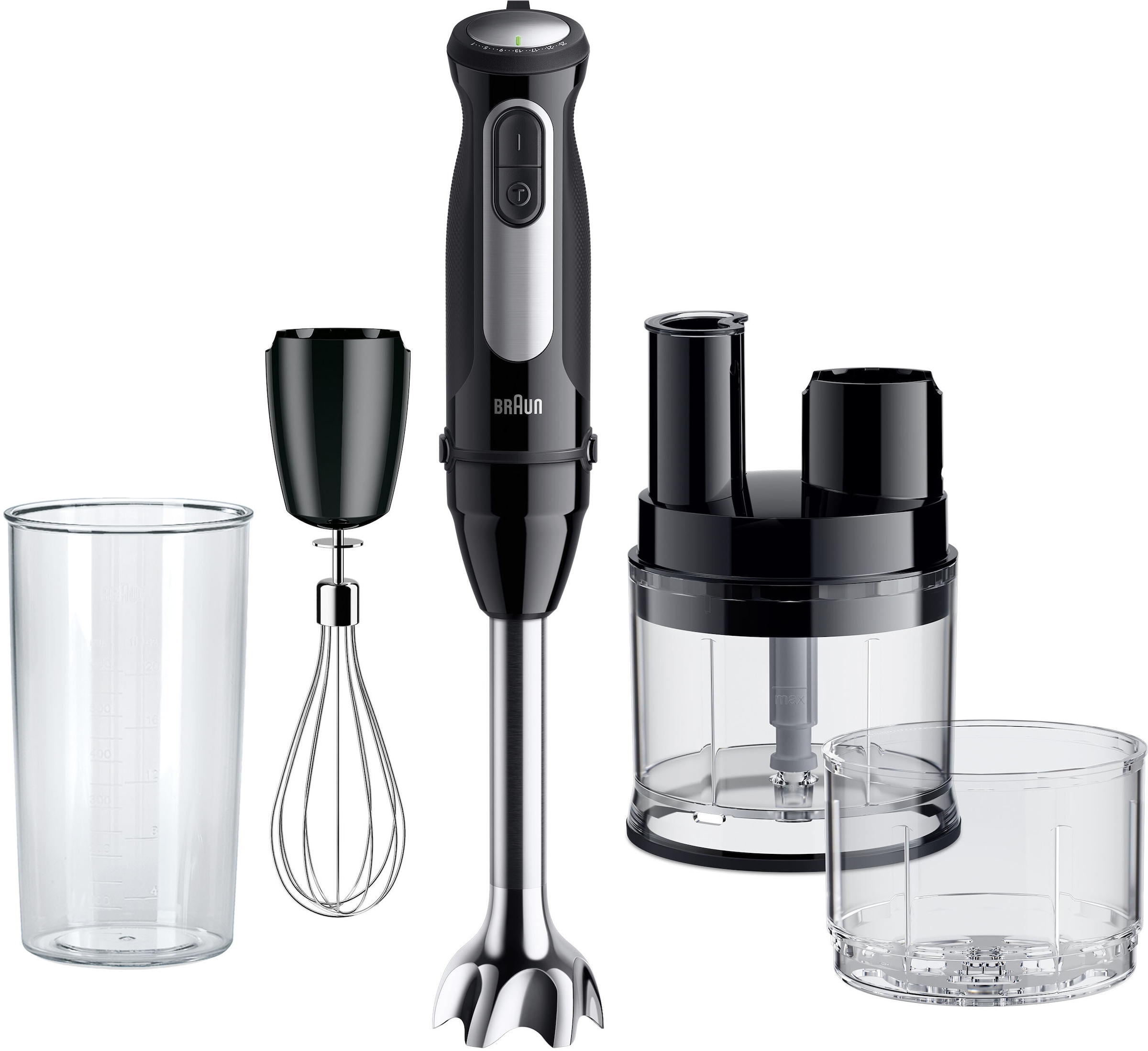 Braun Stabmixer »MultiQuick 5 Pro MQ55755M«, 1000 W, schwarz